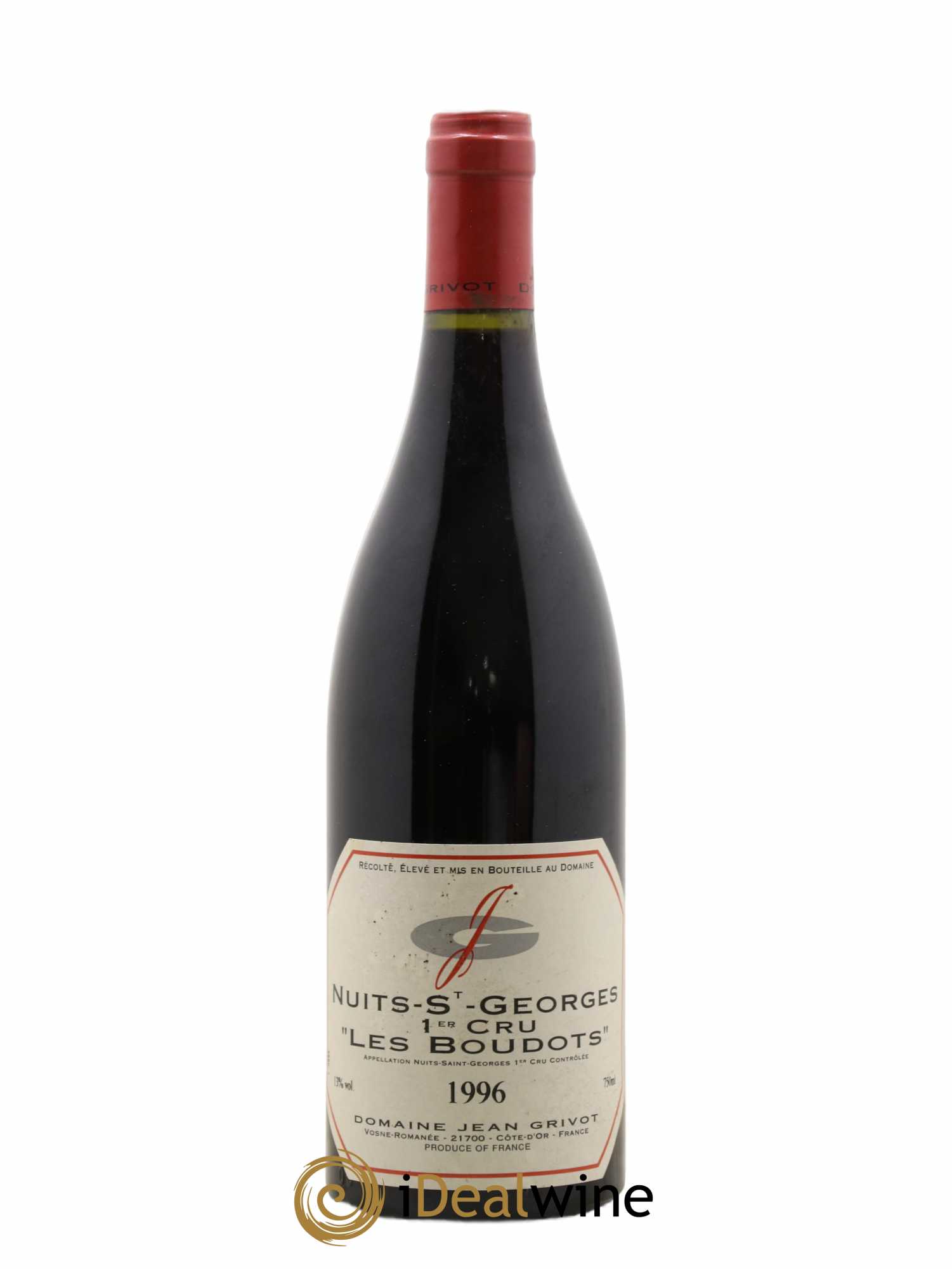 Nuits-Saint-Georges 1er Cru Aux Boudots Jean Grivot 1996 - Lot de 1 bouteille - 0