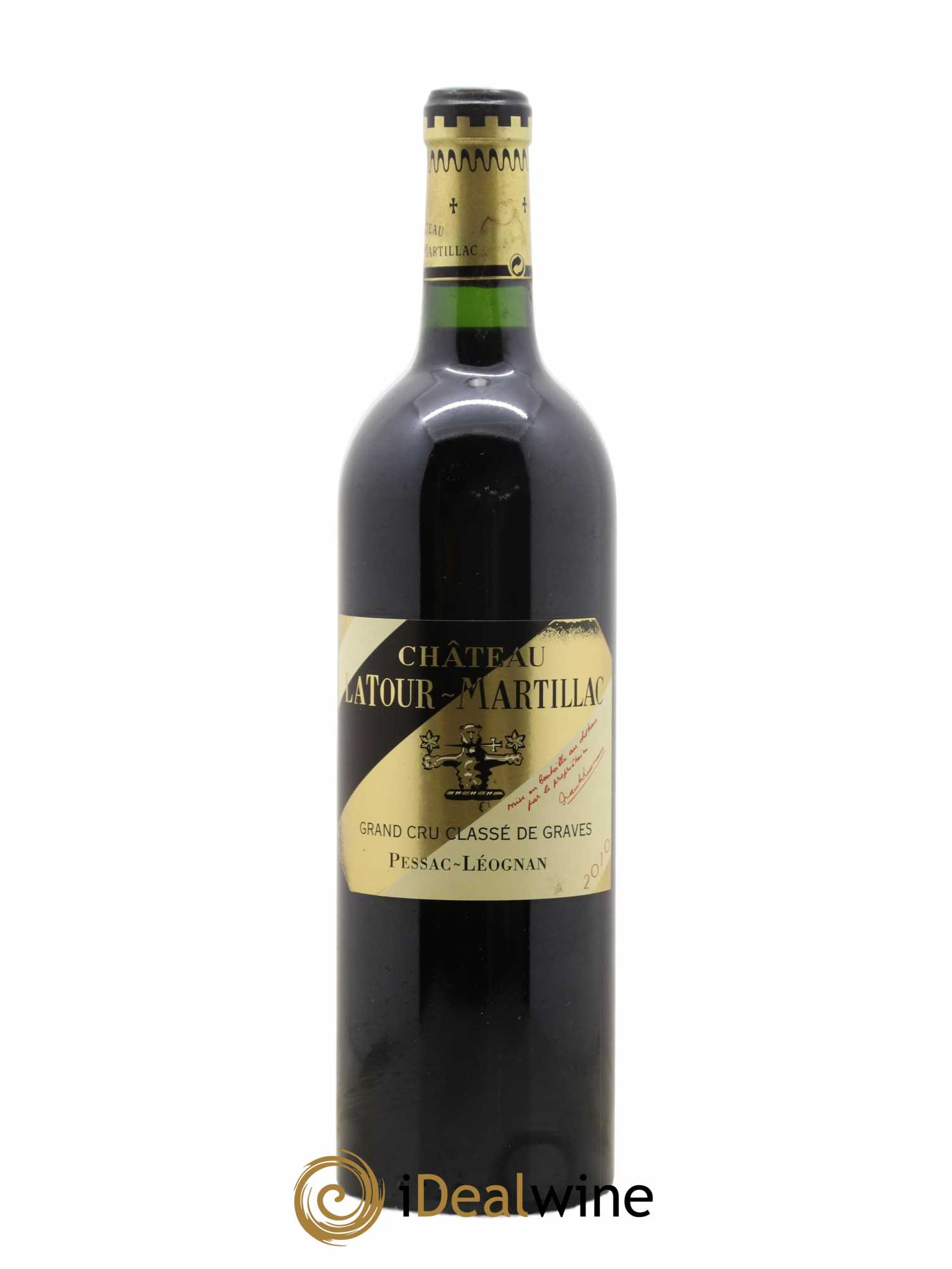 Château Latour-Martillac Cru Classé de Graves 2010 - Lot de 1 bouteille - 0
