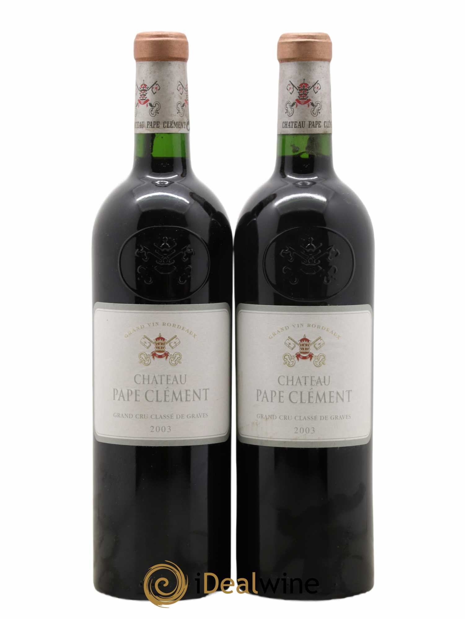 Château Pape Clément Cru Classé de Graves 2003 - Lot de 2 bouteilles - 0