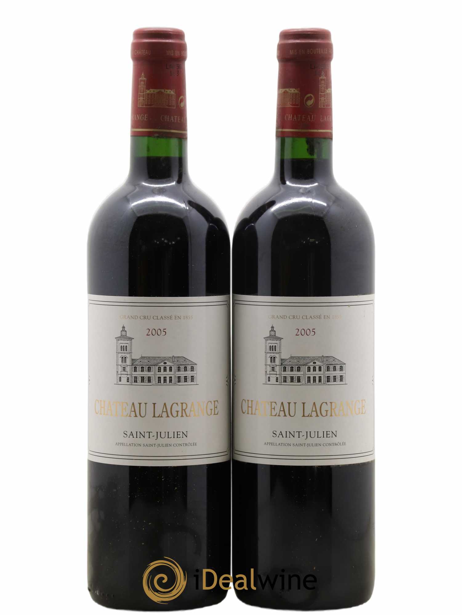 Château Lagrange 3ème Grand Cru Classé 2005 - Lot de 2 bouteilles - 0