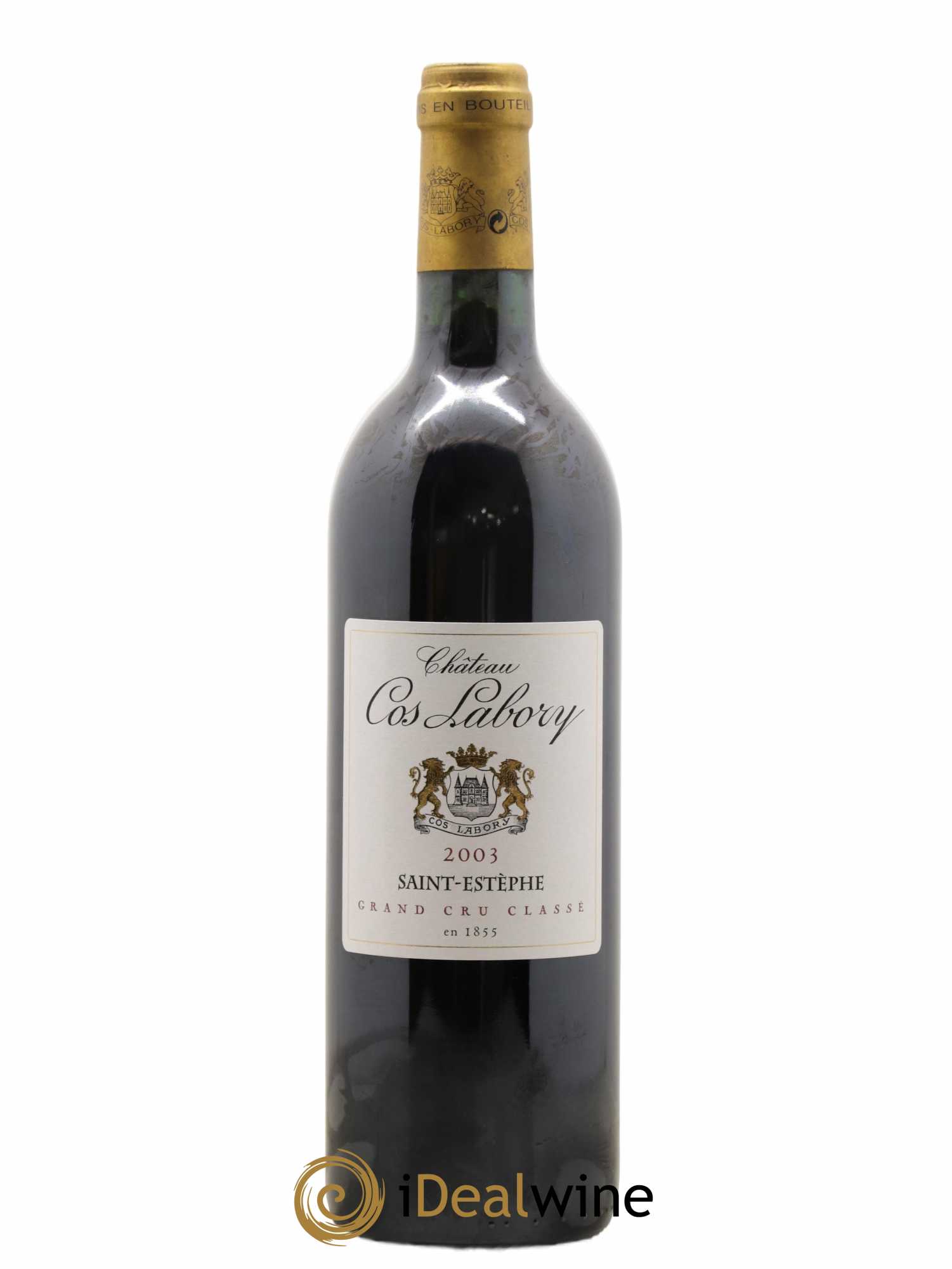 Château Cos Labory 5ème Grand Cru Classé 2003 - Lot de 1 bouteille - 0