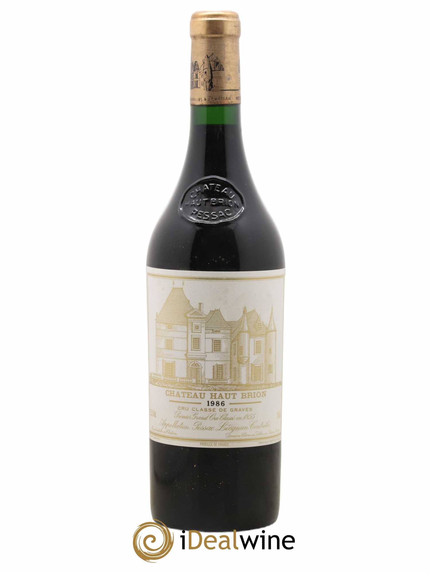 Château Haut Brion 1er Grand Cru Classé 1986 - Lot de 1 bouteille - 0
