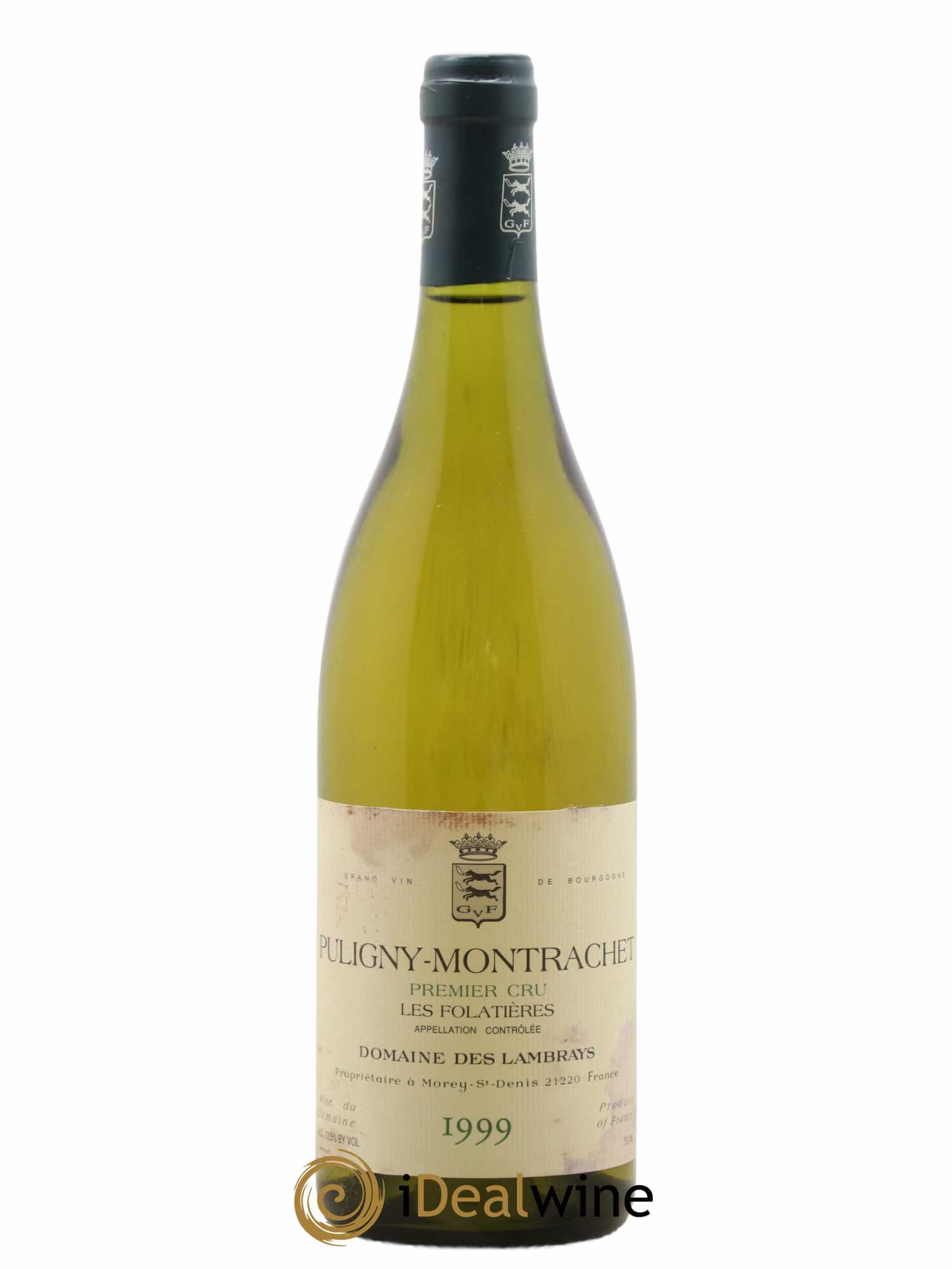 Puligny-Montrachet 1er Cru Les Folatières Domaine des Lambrays 1999 - Lot de 1 bouteille - 0