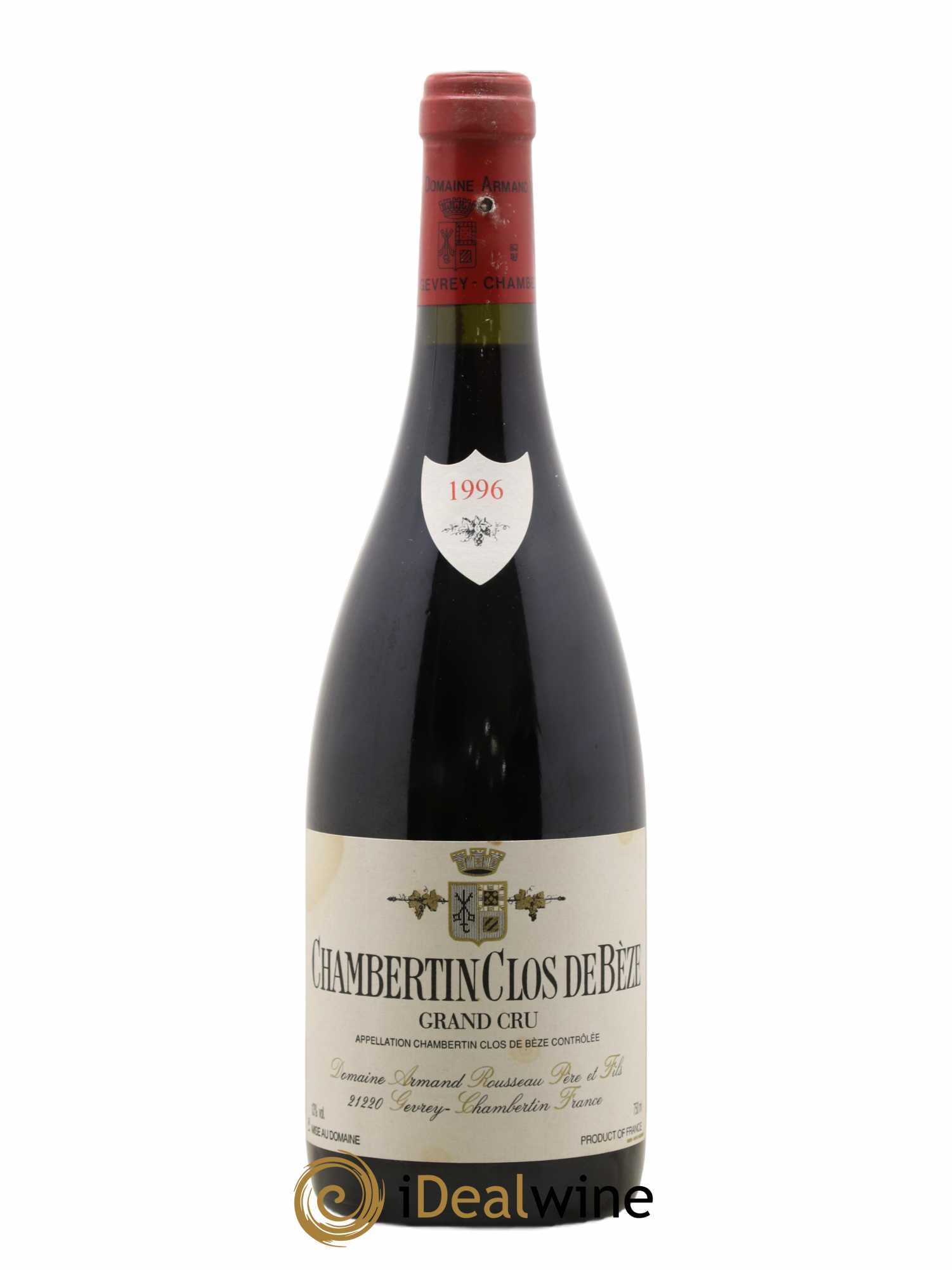 Chambertin Clos de Bèze Grand Cru Armand Rousseau (Domaine) 1996 - Lot of 1 bottle - 0