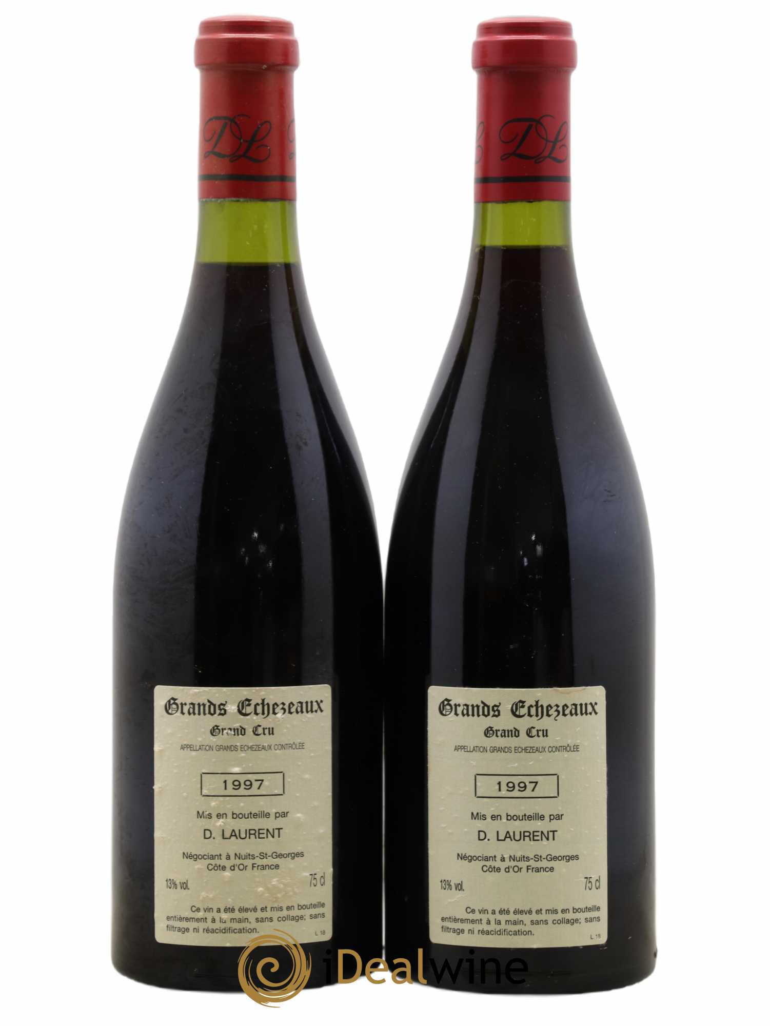 Grands-Echezeaux Grand Cru Dominique Laurent 1997 - Lot de 2 bouteilles - 1