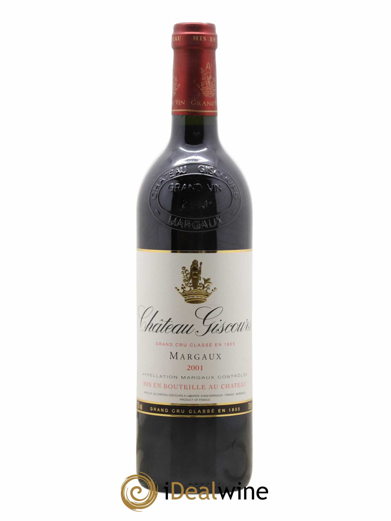 Château Giscours 3ème Grand Cru Classé 2001 - Lot de 1 bouteille - 0