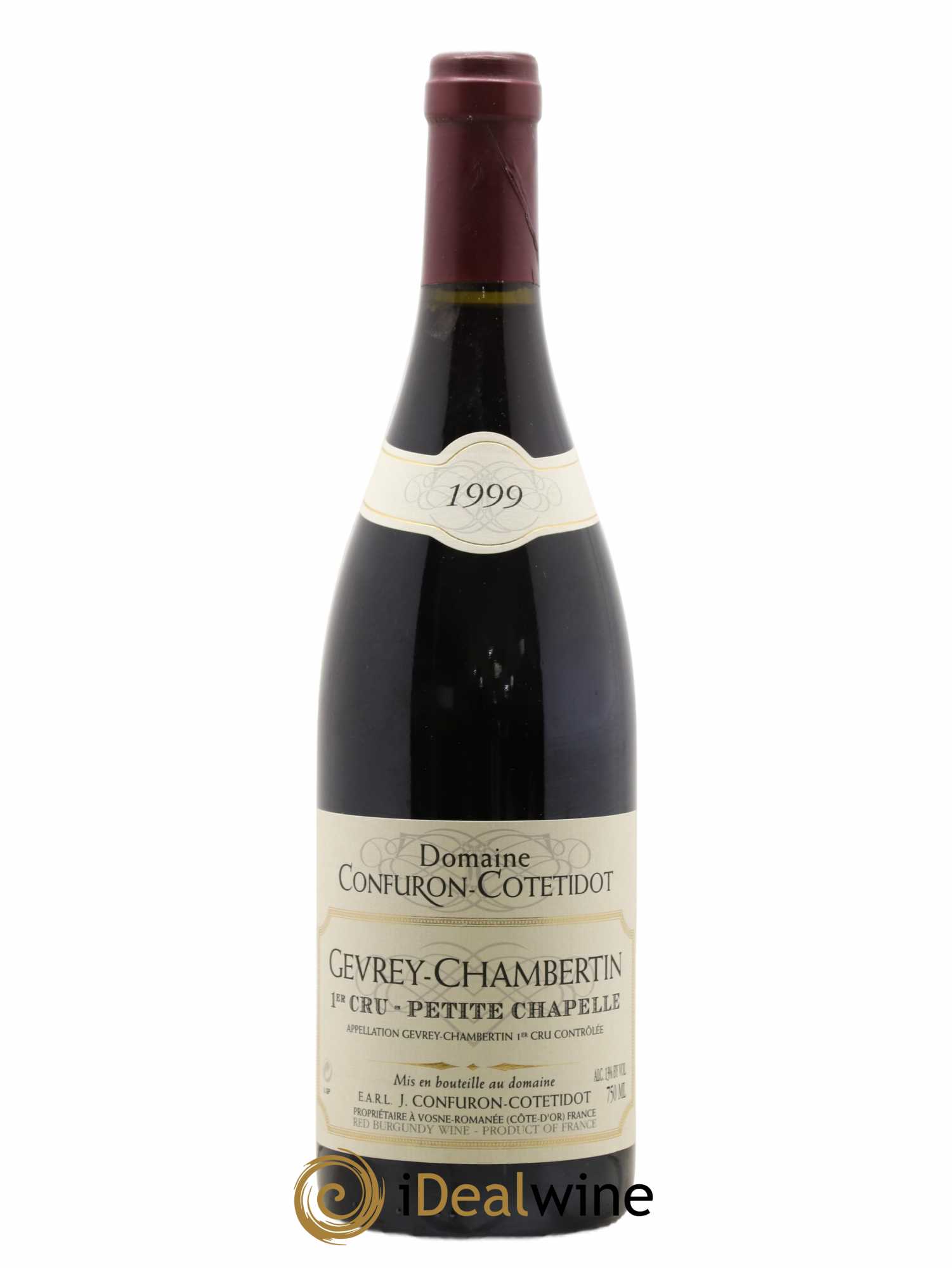 Gevrey-Chambertin 1er Cru Petite Chapelle Confuron-Cotetidot 1999 - Lot de 1 bouteille - 0