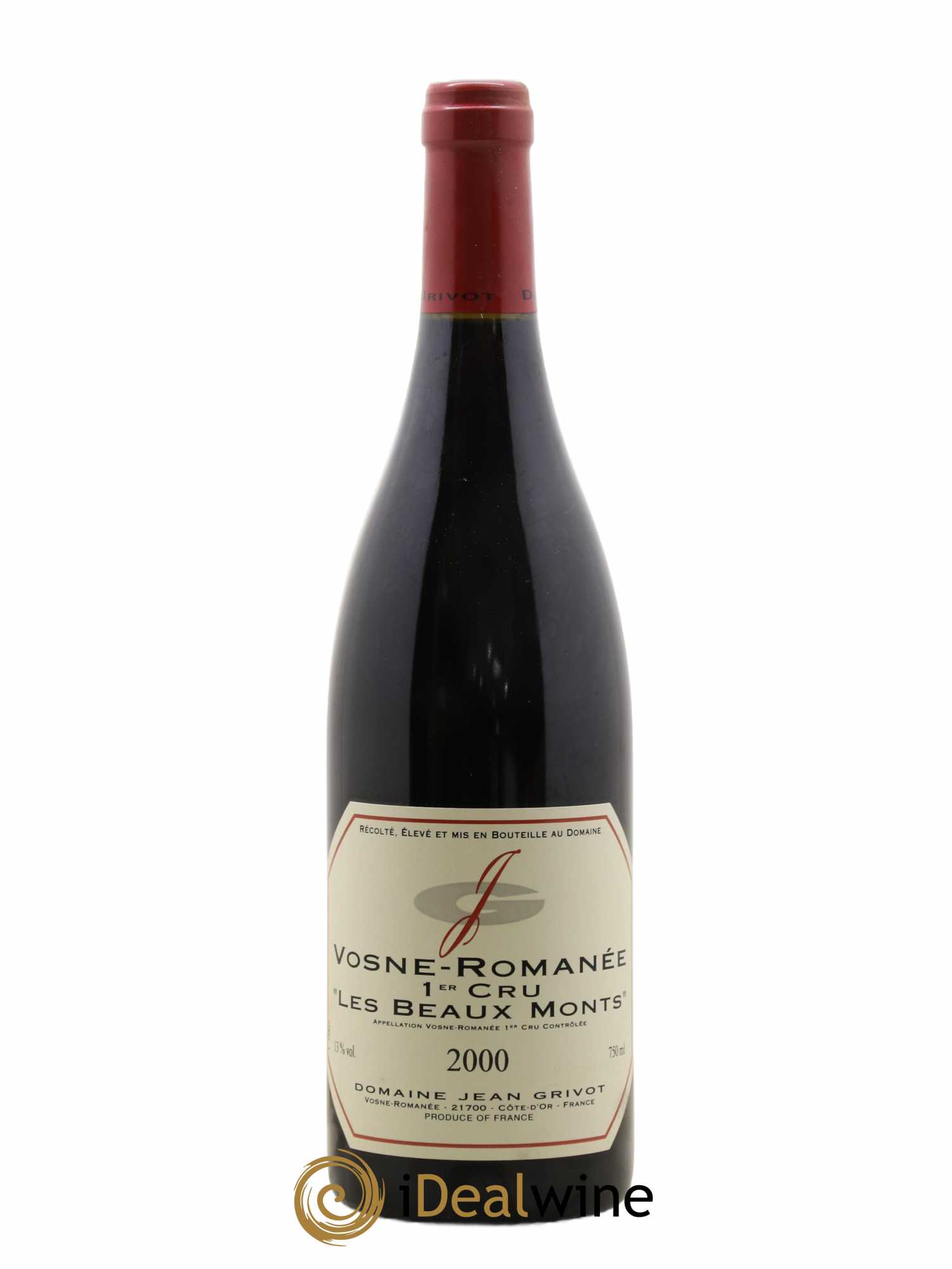 Vosne-Romanée 1er Cru Les Beaux-Monts Jean Grivot 2000 - Lot de 1 bouteille - 0