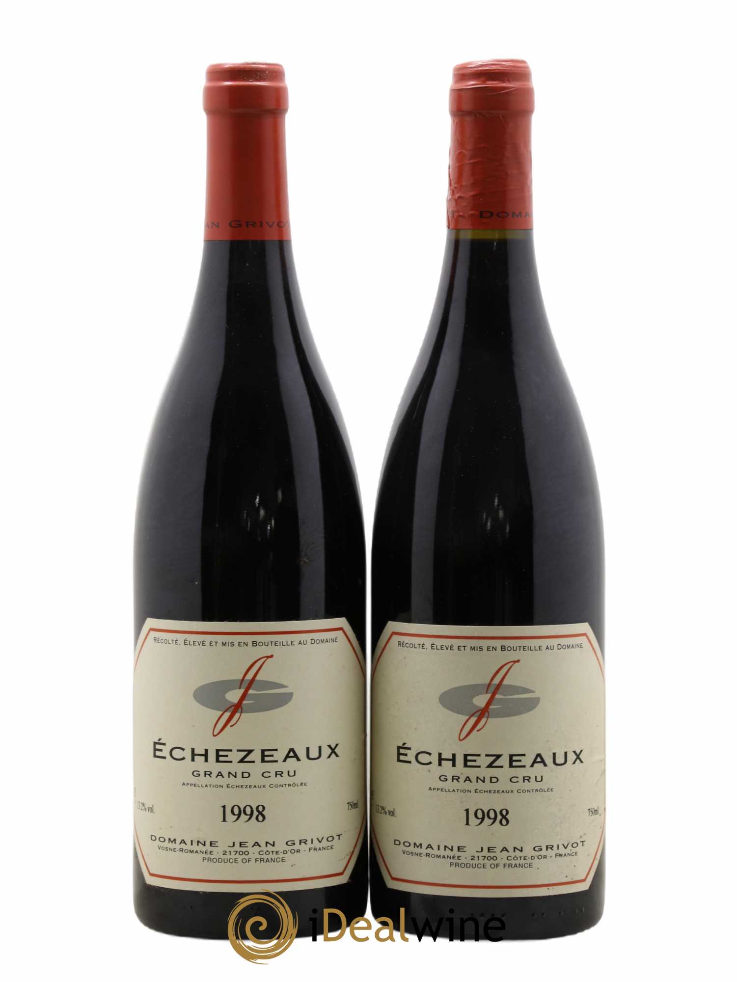 Echezeaux Grand Cru Jean Grivot 1998 - Lot de 2 bouteilles - 0