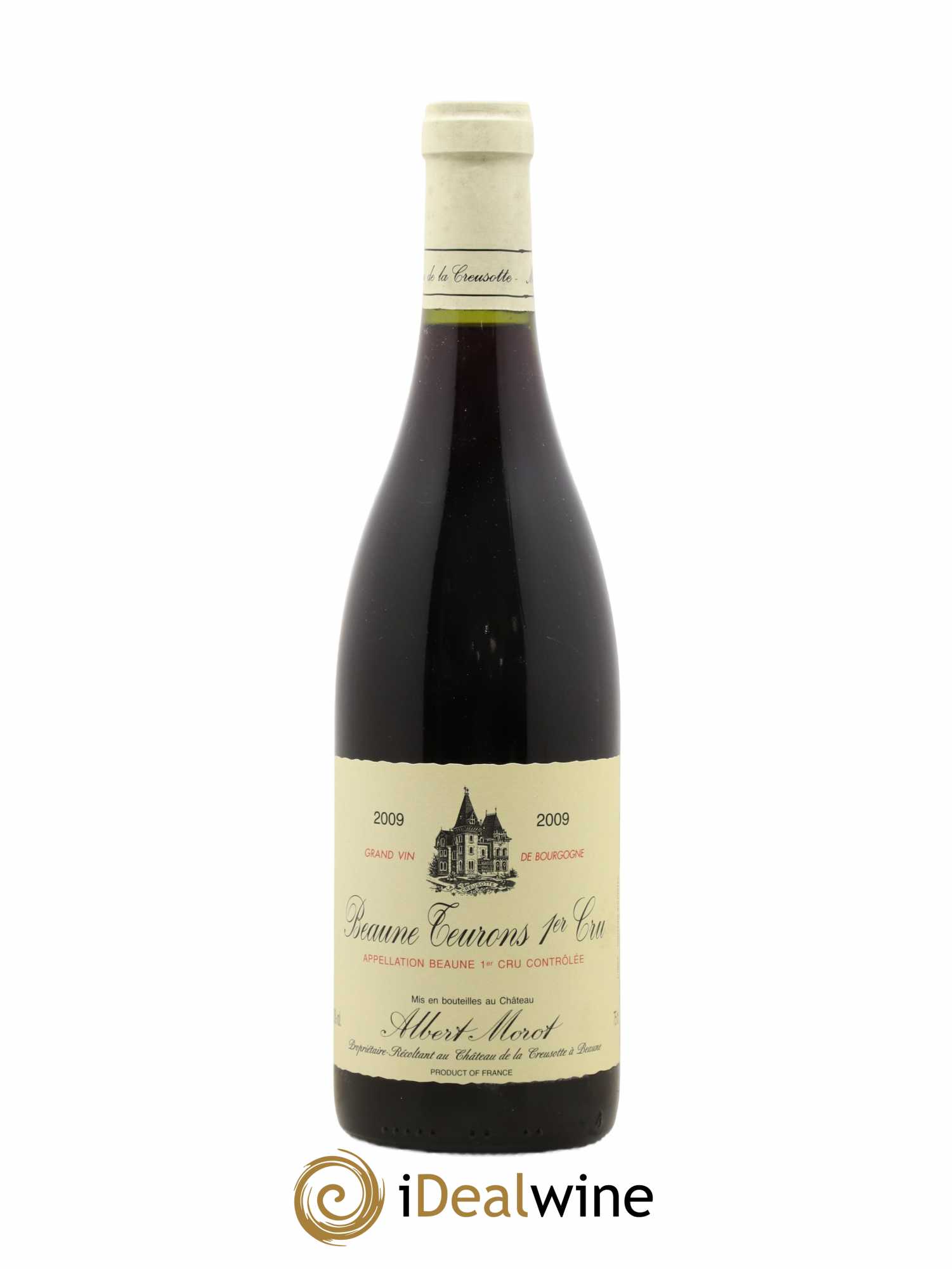 Beaune 1er Cru Les Teurons Domaine Albert Morot 2009 - Lot de 1 bouteille - 0