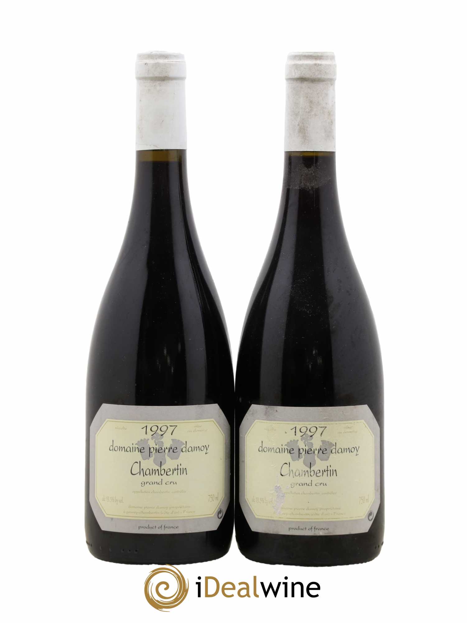 Chambertin Grand Cru Pierre Damoy 1997 - Lot de 2 bouteilles - 0