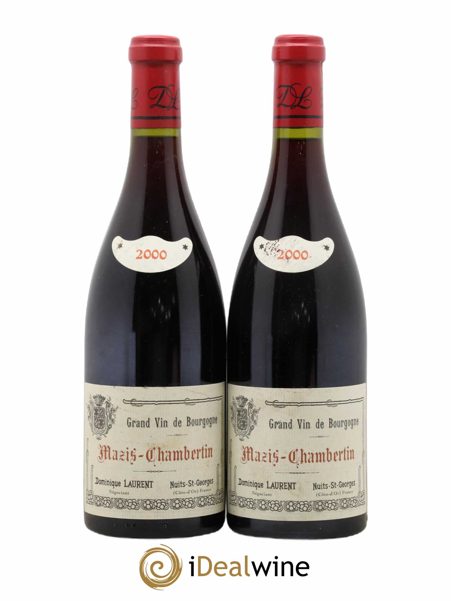 Mazis-Chambertin Grand Cru Dominique Laurent Cuvée A 2000 - Lot de 2 bouteilles - 0