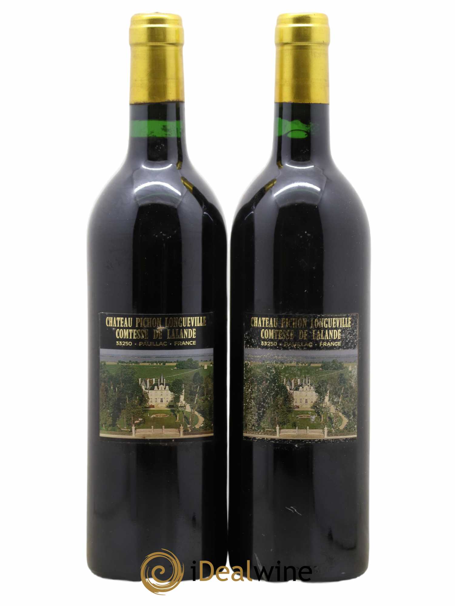 Château Pichon Longueville Comtesse de Lalande 2ème Grand Cru Classé 1990 - Lot de 2 bouteilles - 1