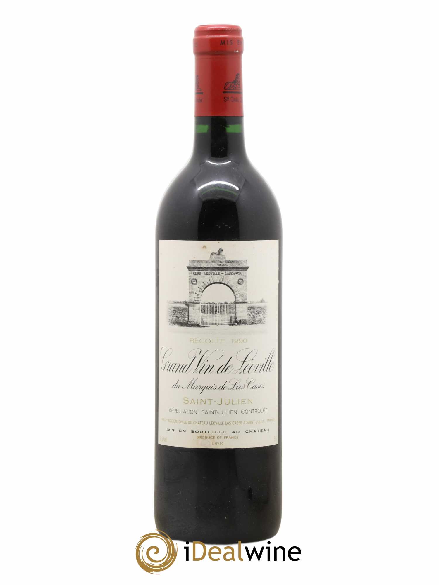 Château Léoville Las Cases 2ème Grand Cru Classé 1990 - Lot de 1 bouteille - 0