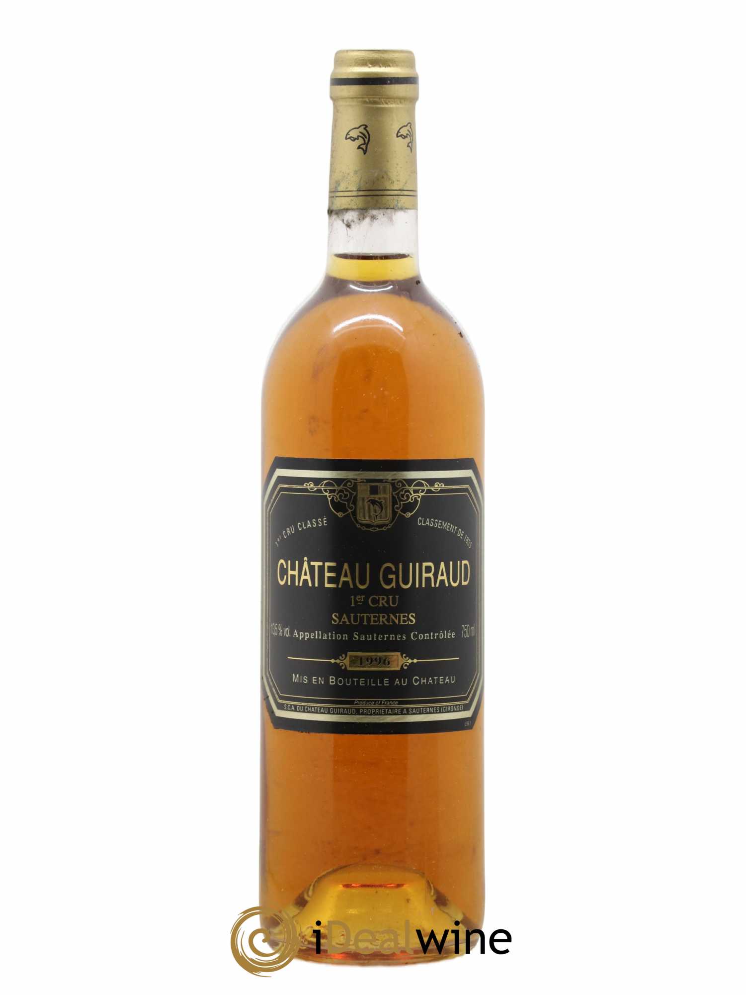 Château Guiraud 1er Grand Cru Classé 1996 - Lot de 1 bouteille - 0