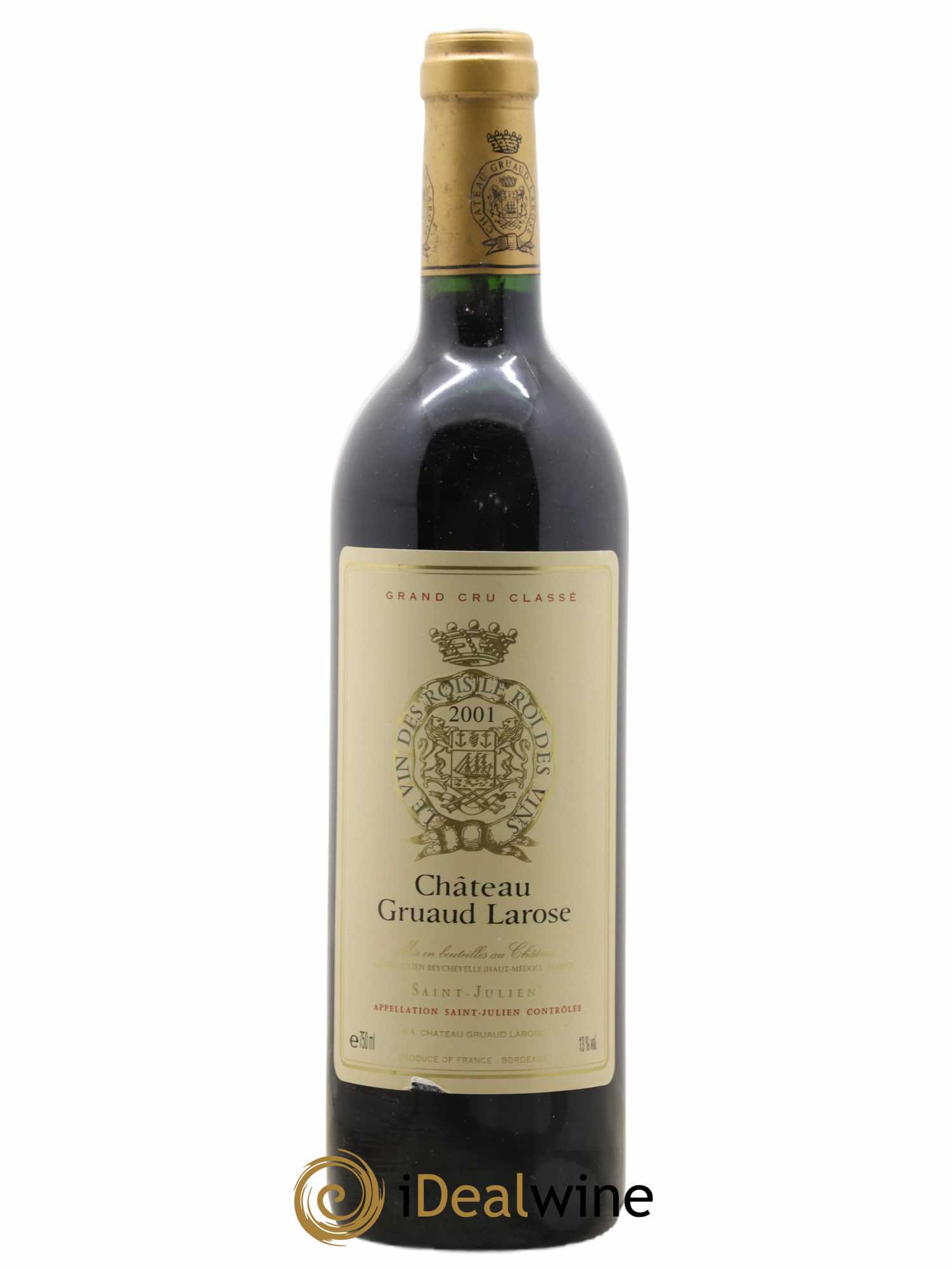 Château Gruaud Larose 2ème Grand Cru Classé 2001 - Lot de 1 bouteille - 0