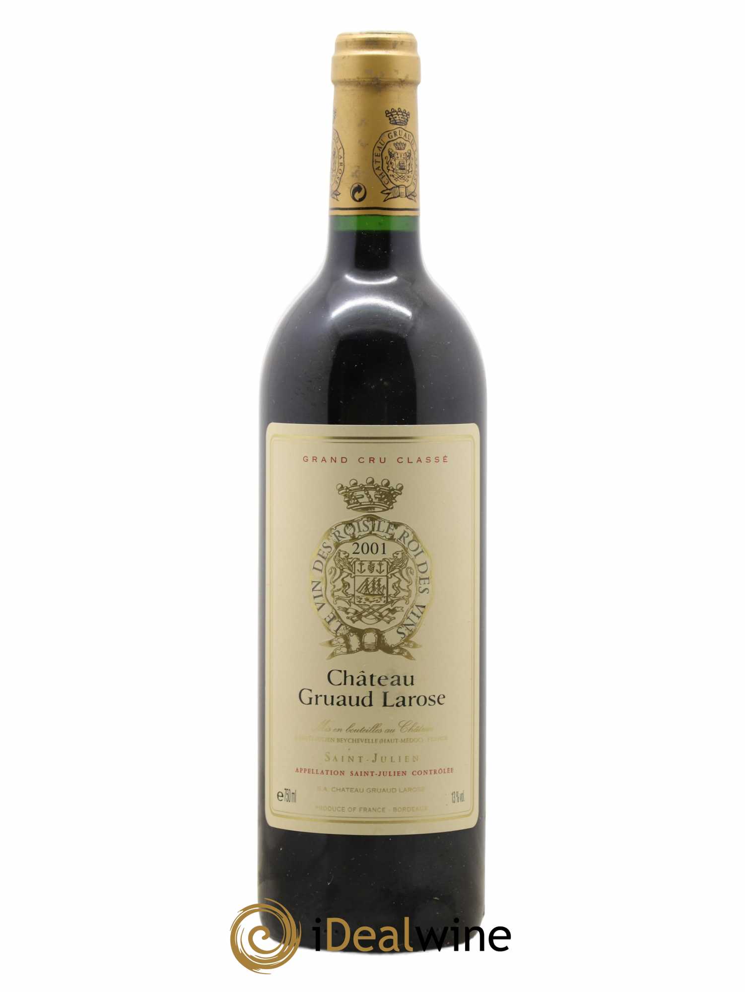 Château Gruaud Larose 2ème Grand Cru Classé 2001 - Lot de 1 bouteille - 0