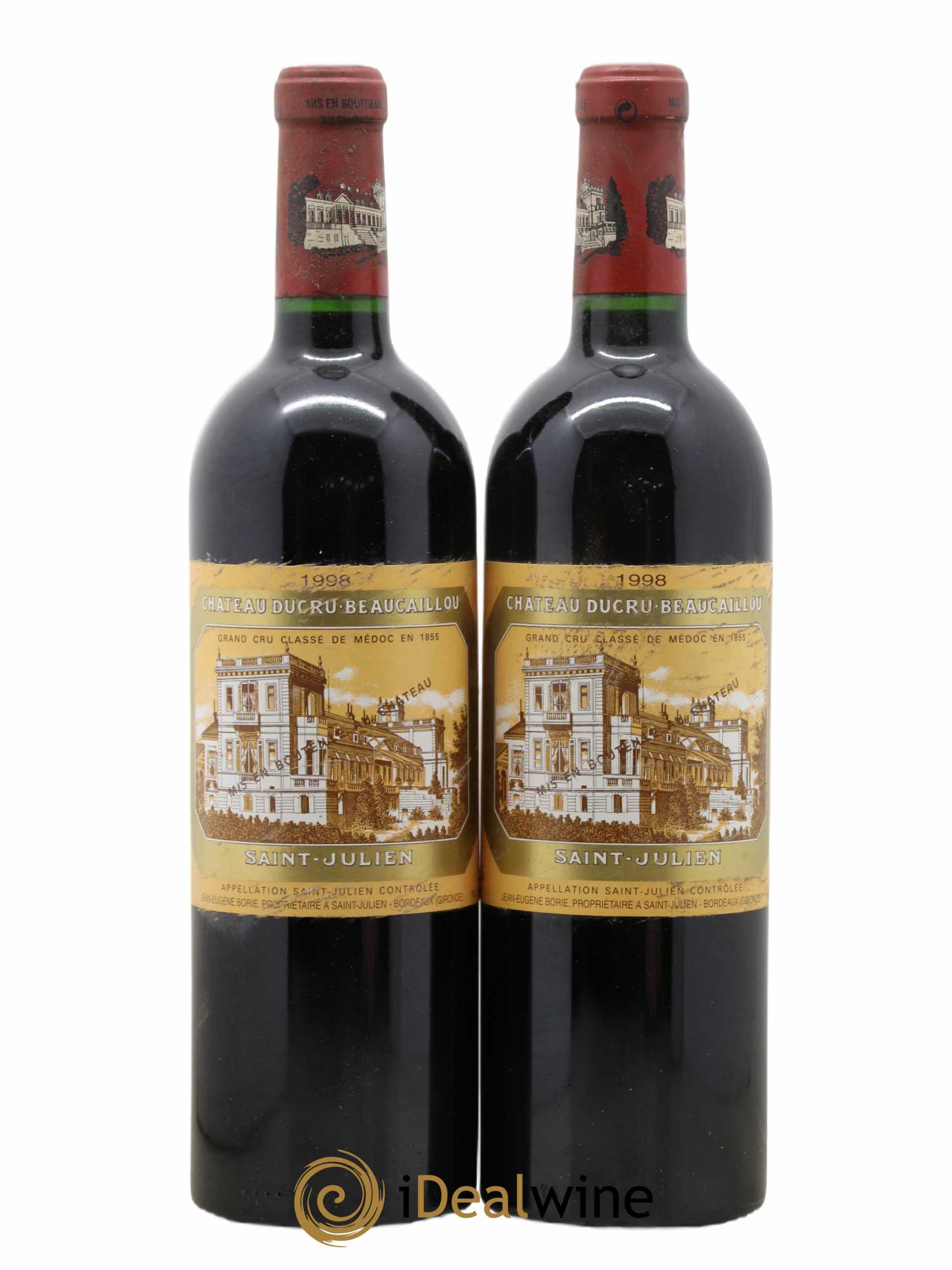 Château Ducru Beaucaillou 2ème Grand Cru Classé 1998 - Lot de 2 bouteilles - 0