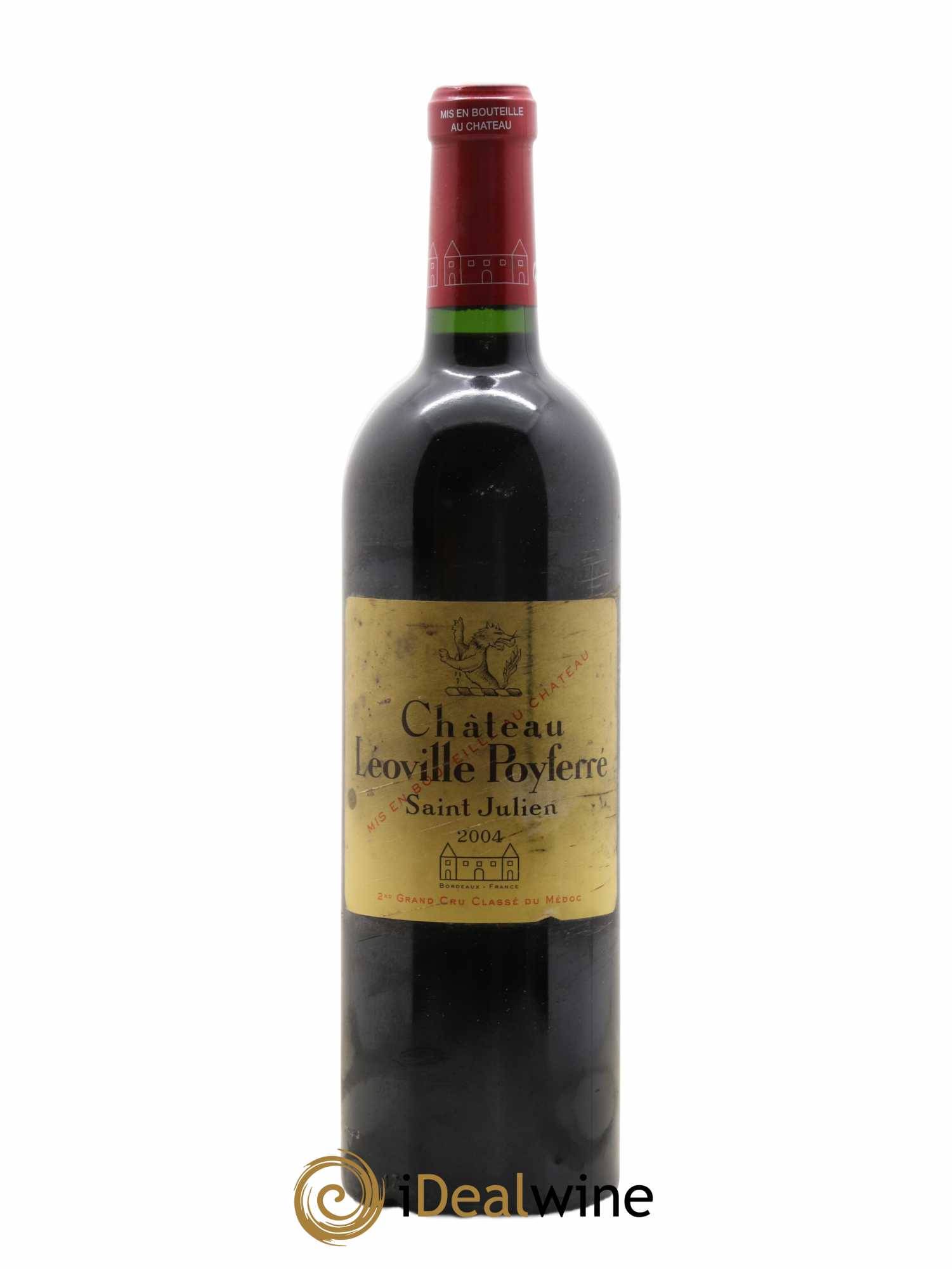 Château Léoville Poyferré 2ème Grand Cru Classé 2004 - Lot de 1 bouteille - 0