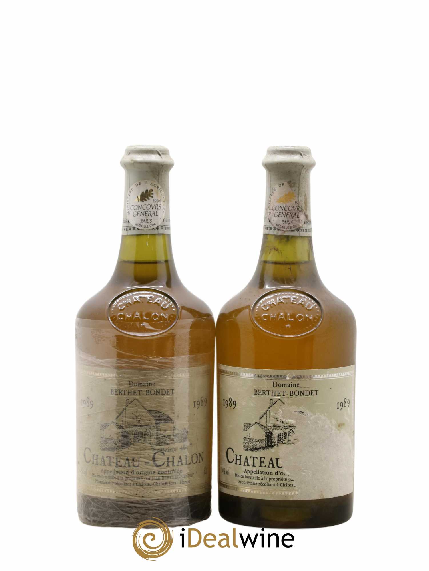 Château-Chalon Berthet-Bondet 1989 - Lot de 2 bouteilles - 0