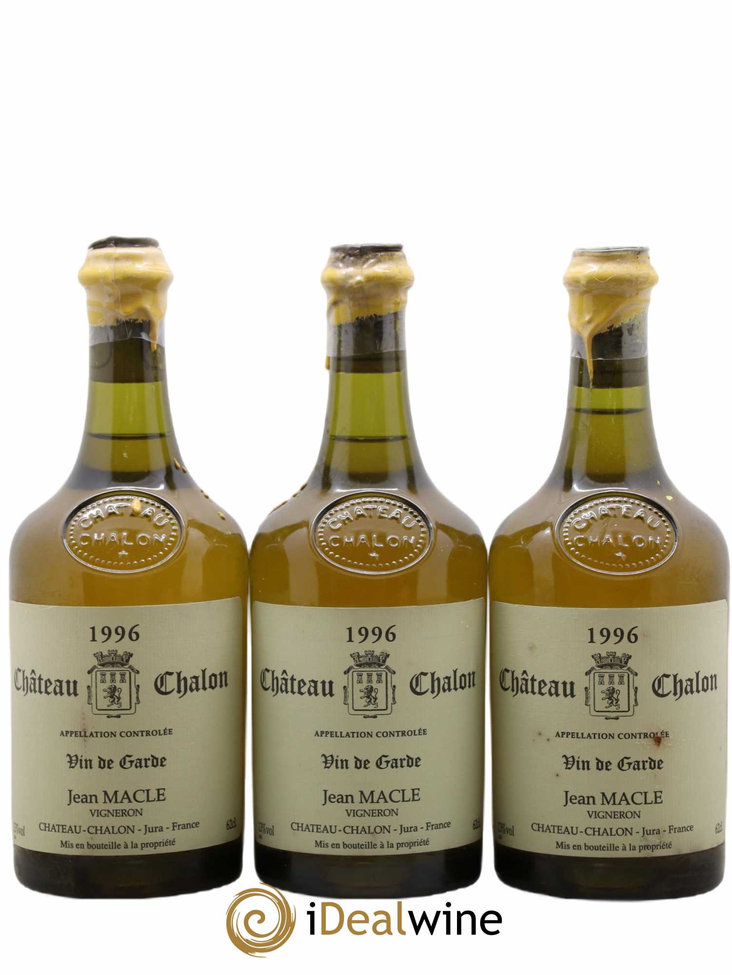 Château-Chalon Jean Macle 1996 - Lot de 3 bouteilles - 0