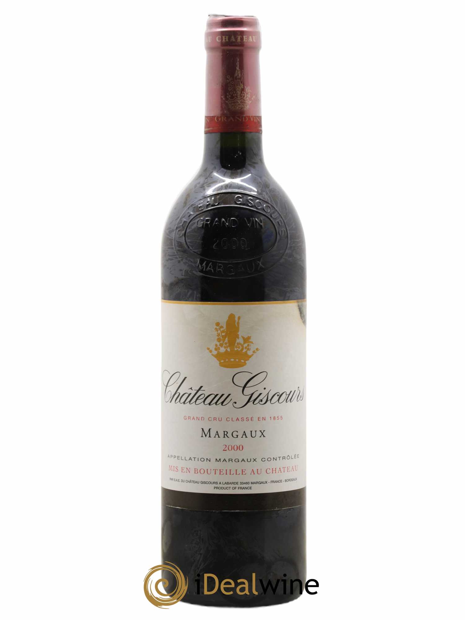 Château Giscours 3ème Grand Cru Classé 2000 - Lot de 1 bouteille - 0