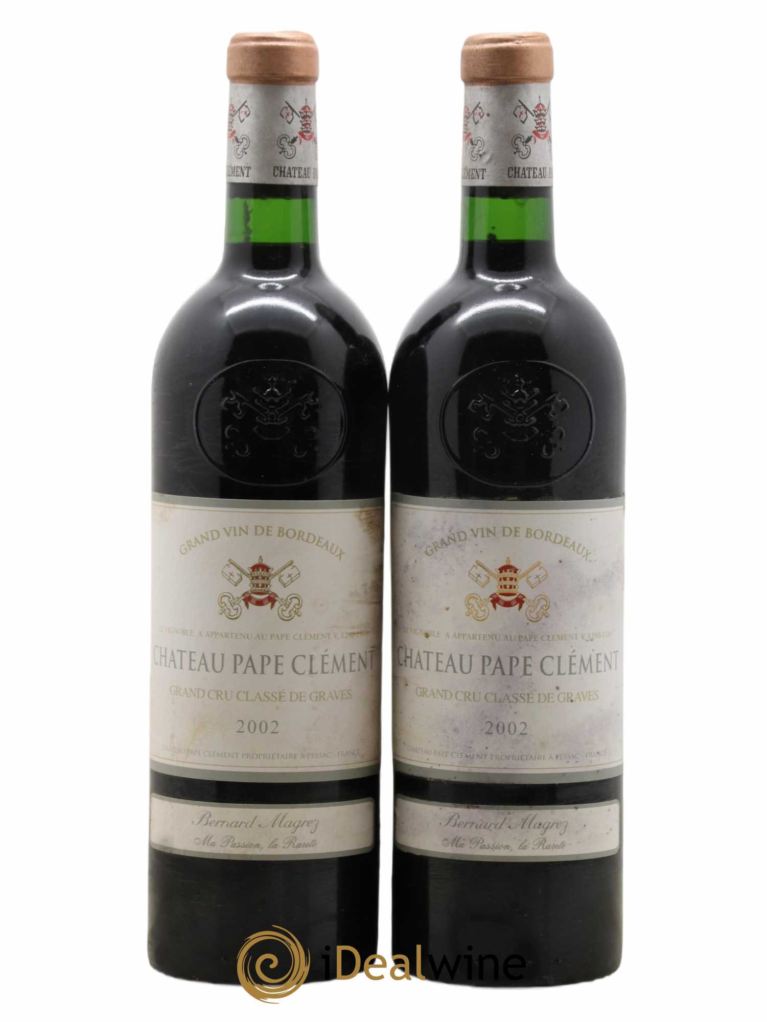Château Pape Clément Cru Classé de Graves 2002 - Lot of 2 bottles - 0