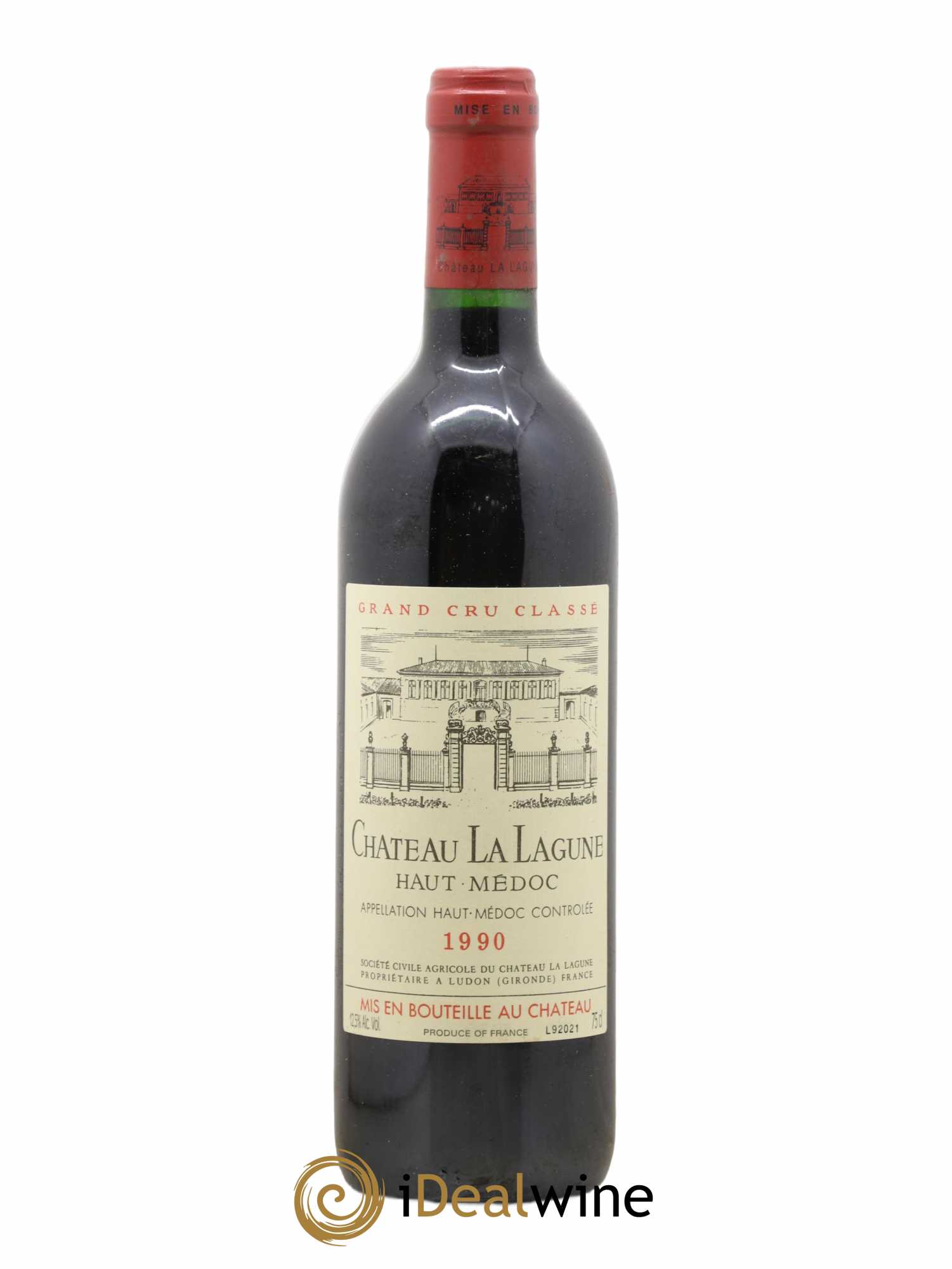 Château la Lagune 3ème Grand Cru Classé 1990 - Lot de 1 bouteille - 0