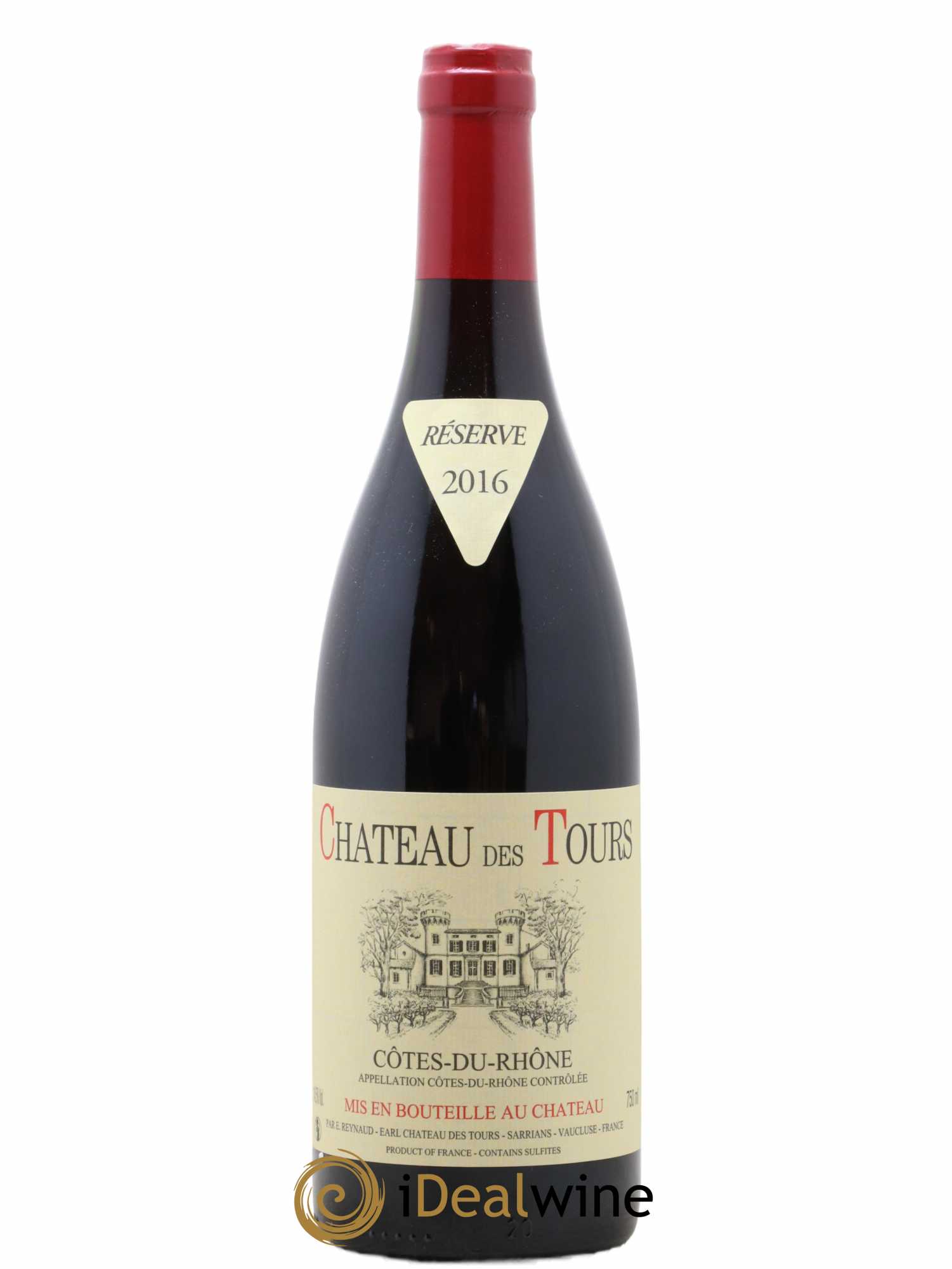 Côtes-du-Rhône Château des Tours Emmanuel Reynaud 2016 - Lot de 1 bouteille - 0