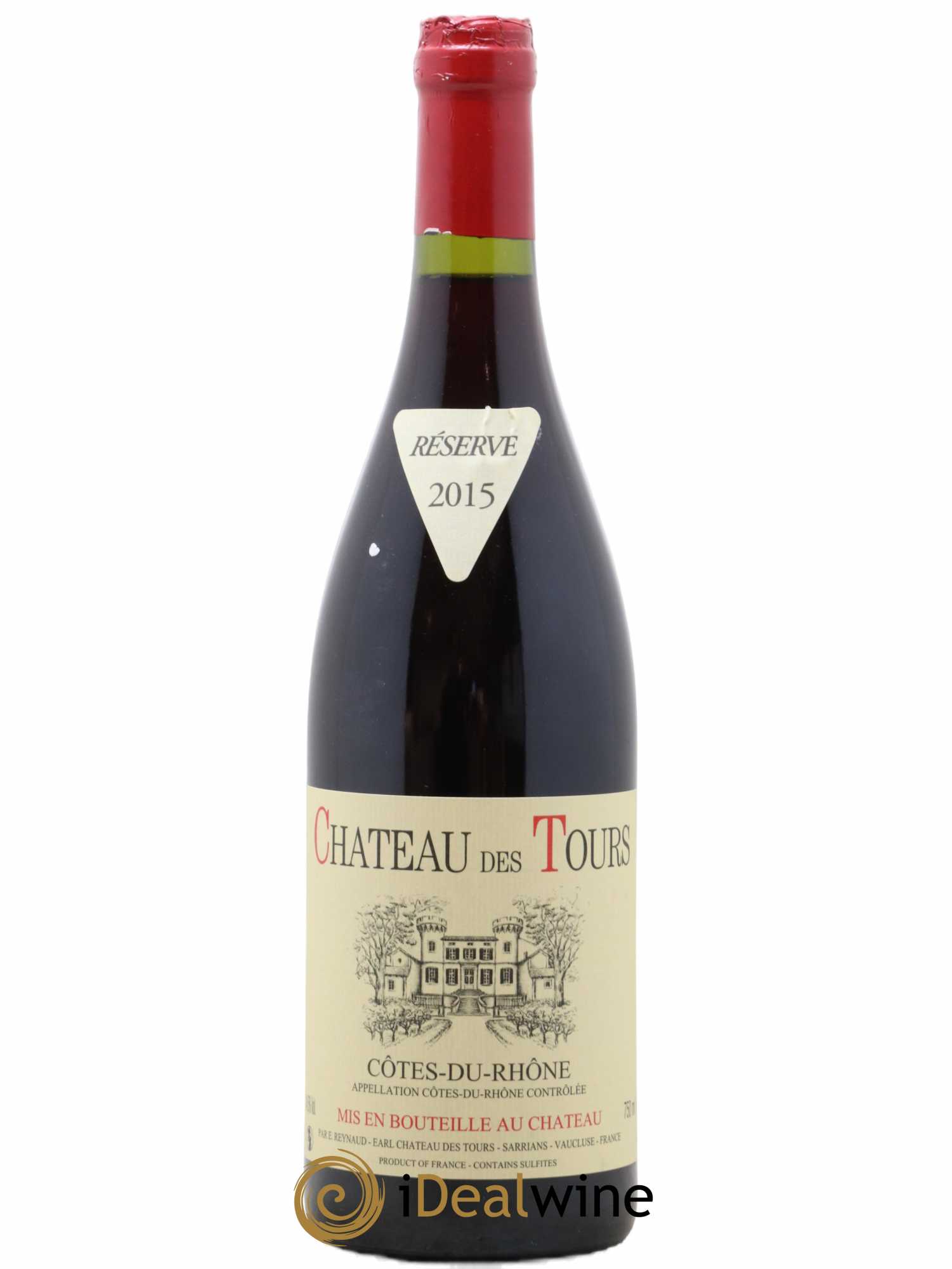 Côtes-du-Rhône Château des Tours Emmanuel Reynaud 2015 - Lot de 1 bouteille - 0