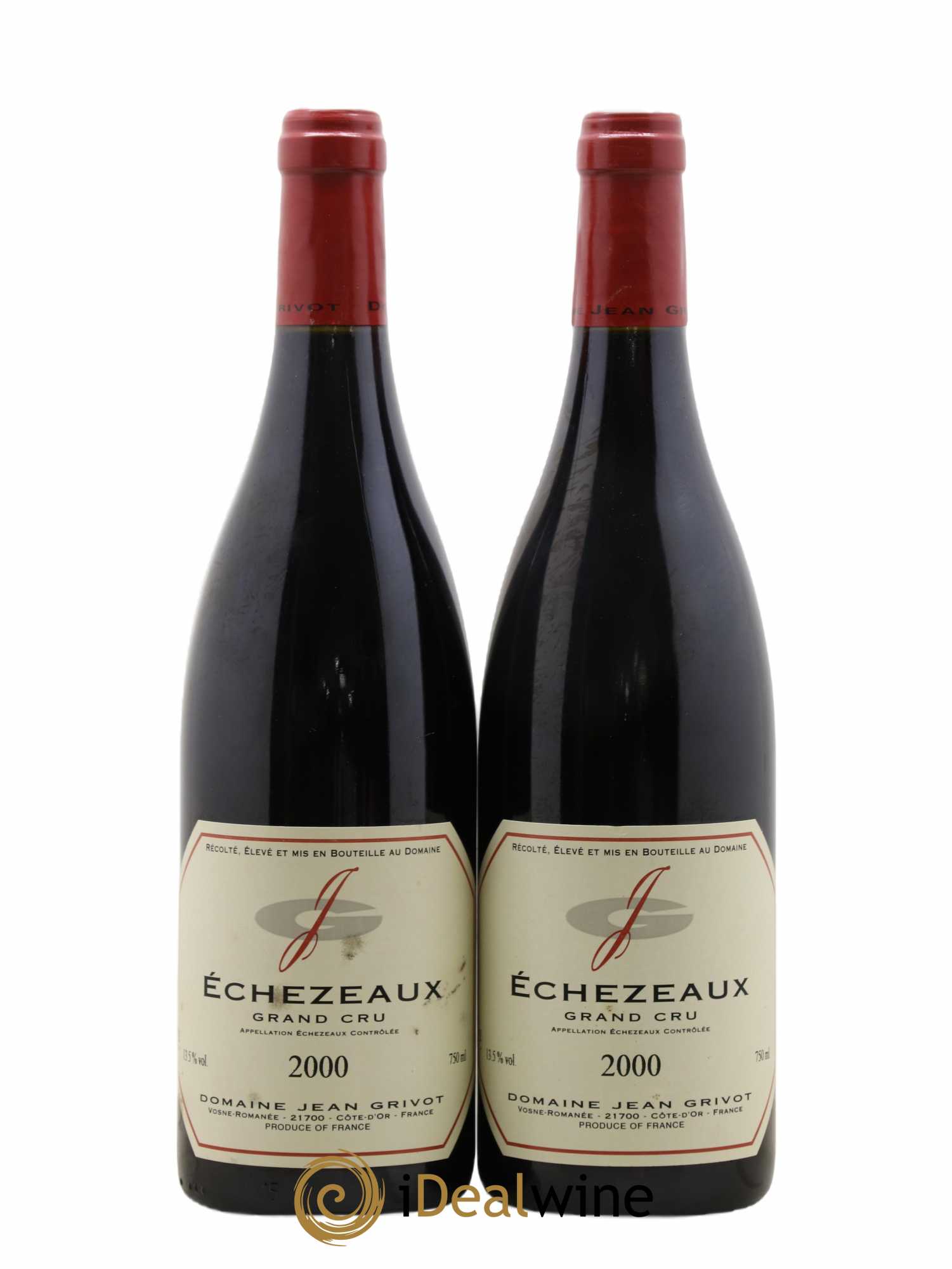 Echezeaux Grand Cru Jean Grivot 2000 - Lot de 2 bouteilles - 0