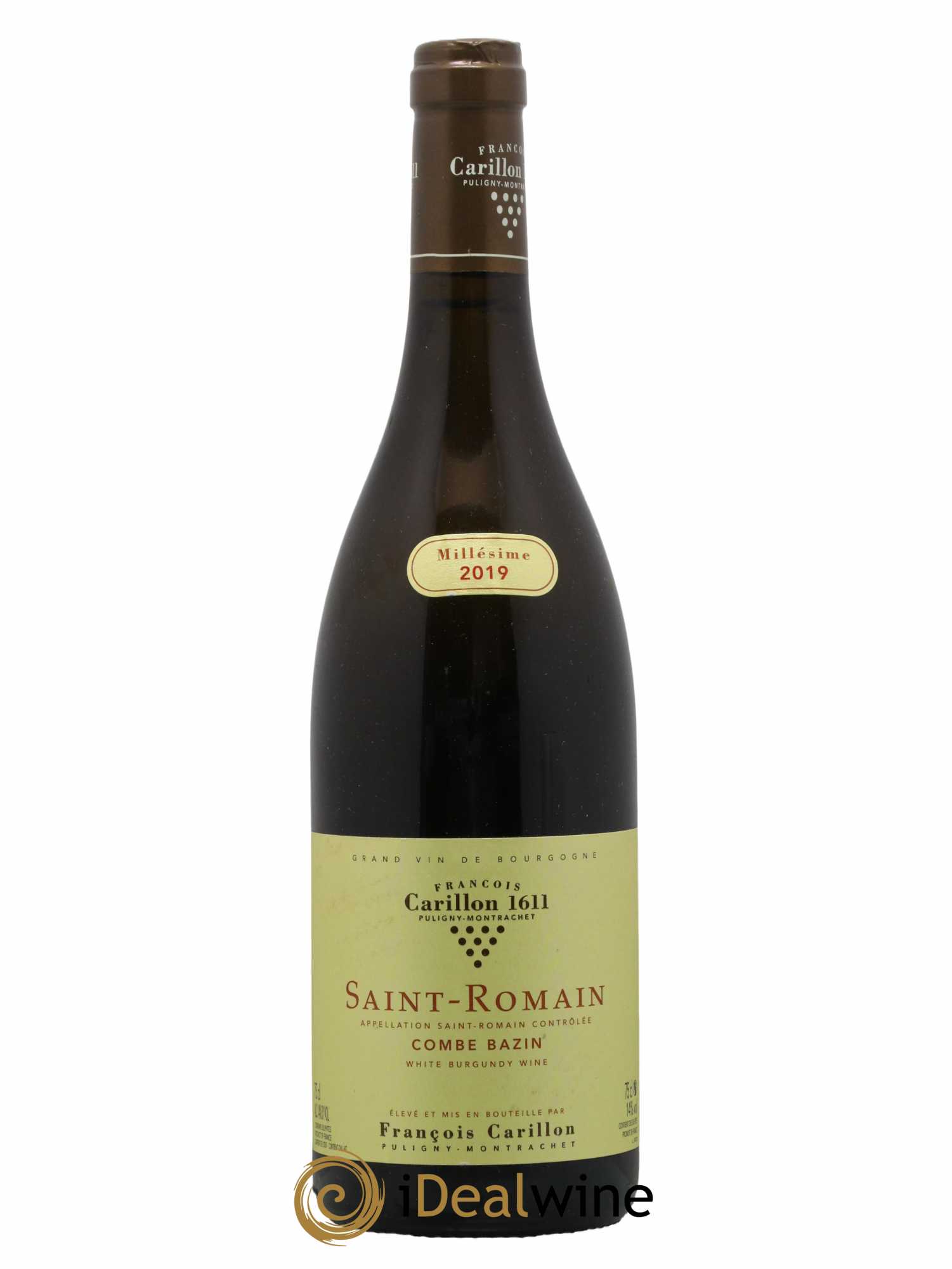 Saint-Romain Combe Bazin Domaine François Carillon 2019 - Lot de 1 bouteille - 0