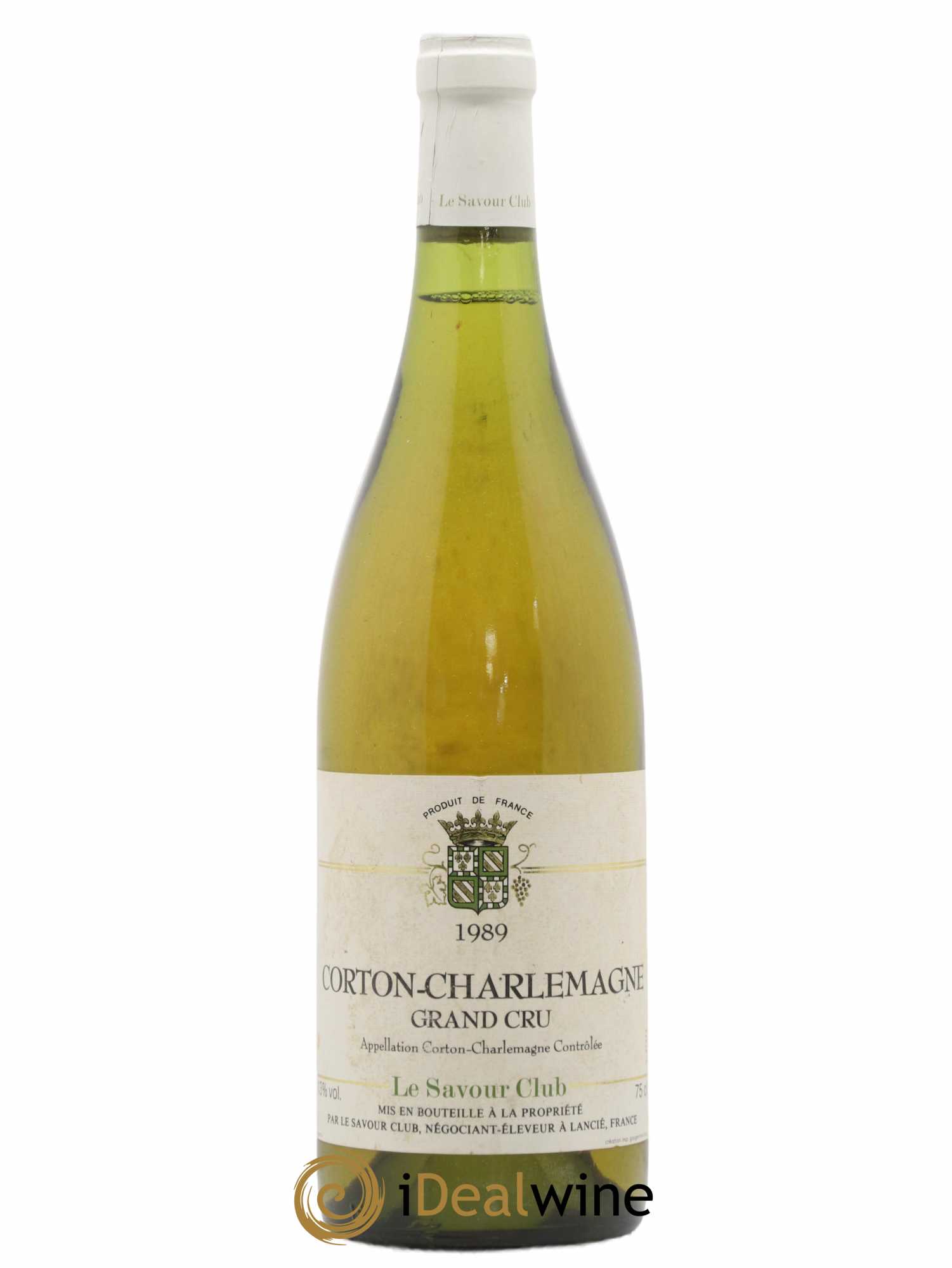 Corton-Charlemagne Grand Cru Savour Club 1989 - Lot de 1 bouteille - 0