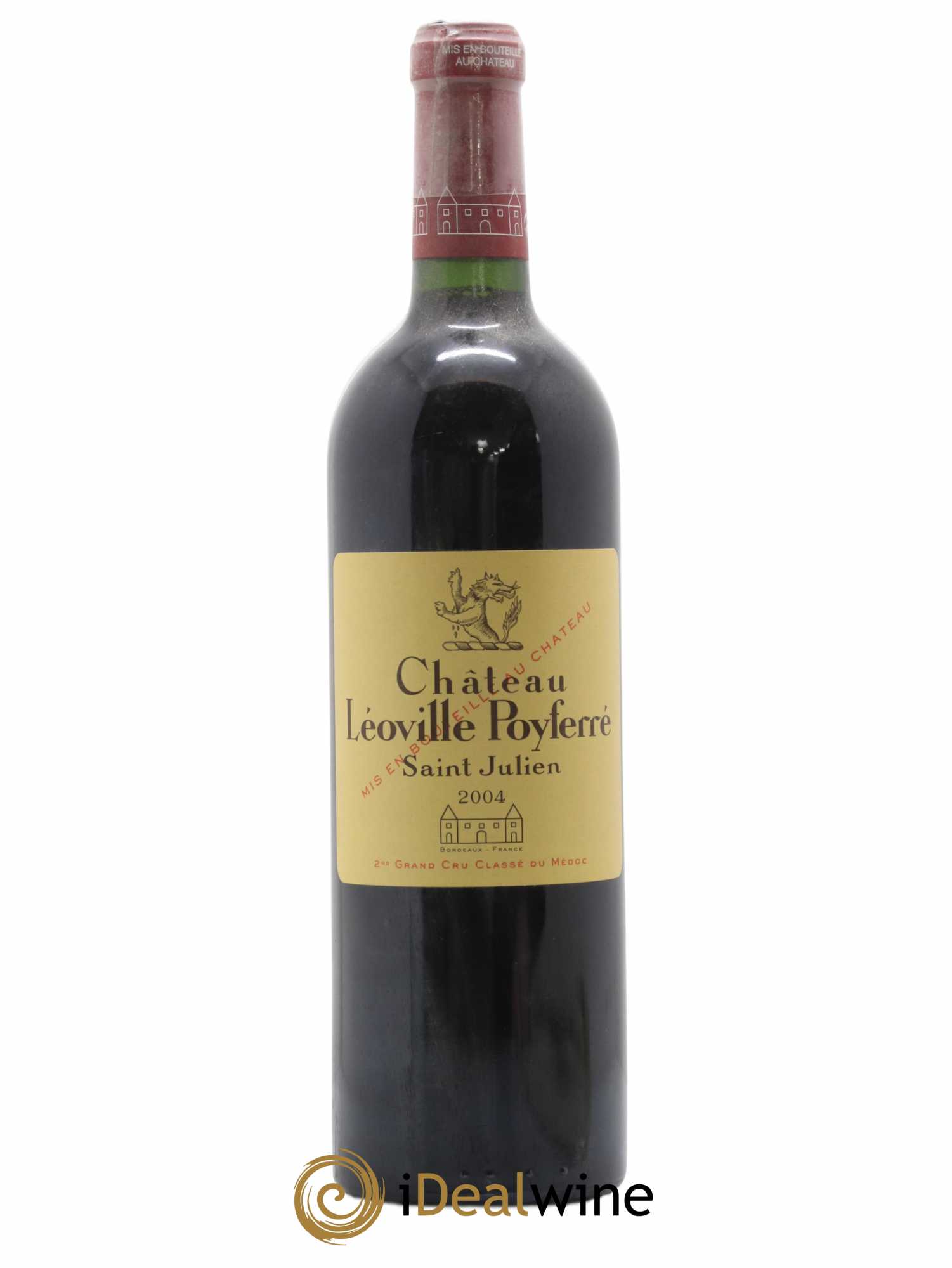 Château Léoville Poyferré 2ème Grand Cru Classé 2004 - Lot de 1 bouteille - 0