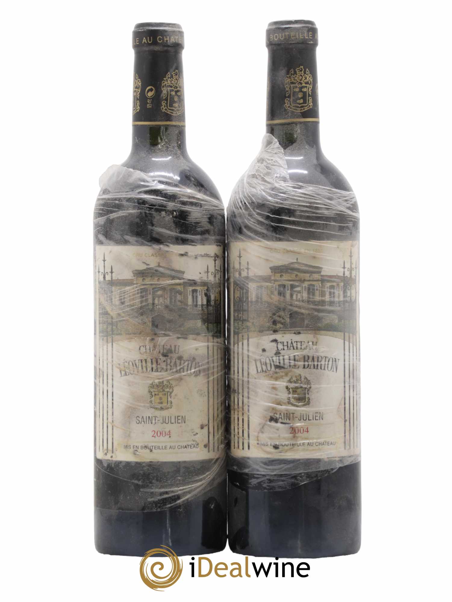 Château Léoville Barton 2ème Grand Cru Classé 2004 - Lot de 2 bouteilles - 0