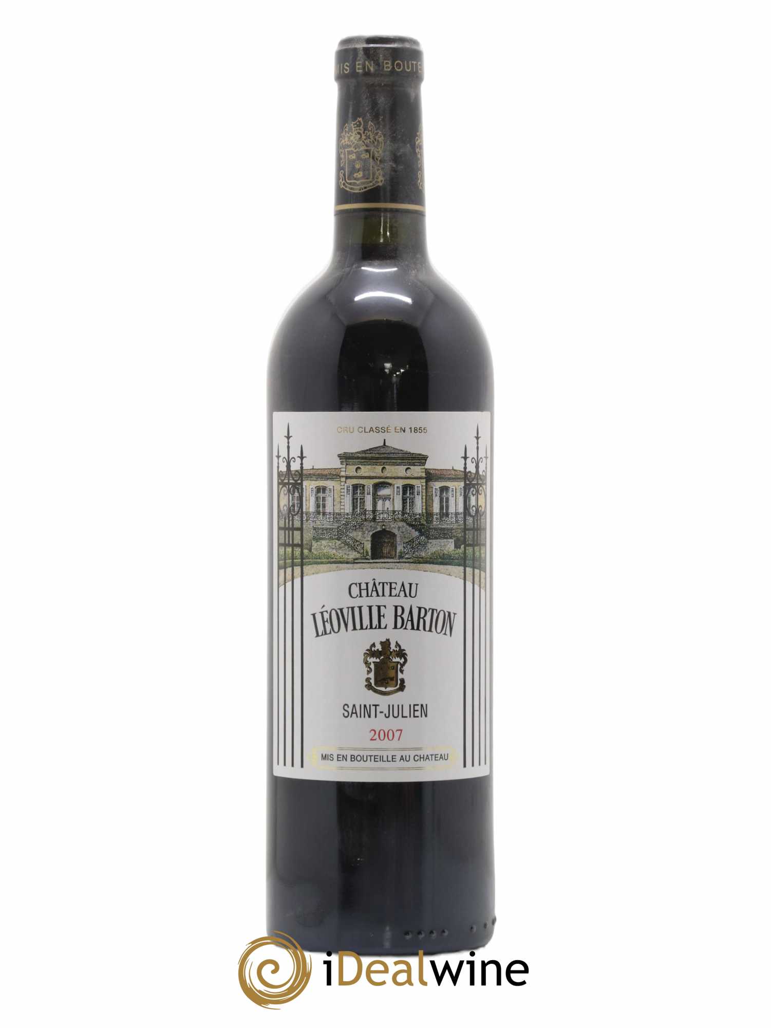 Château Léoville Barton 2ème Grand Cru Classé 2007 - Lot de 1 bouteille - 0