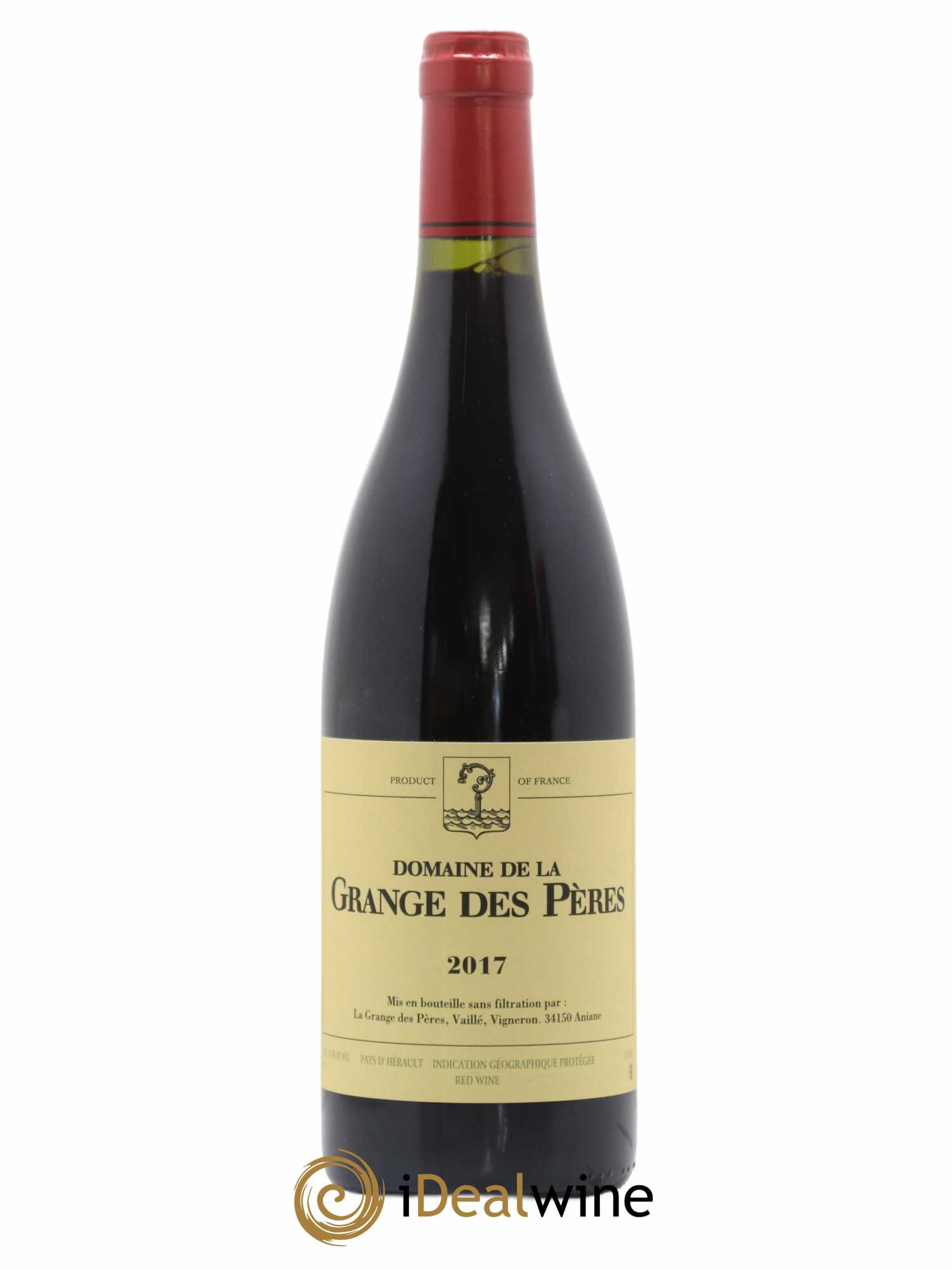 Pays d'Hérault Grange des Pères Laurent Vaillé 2017 - Lot de 1 bouteille - 0