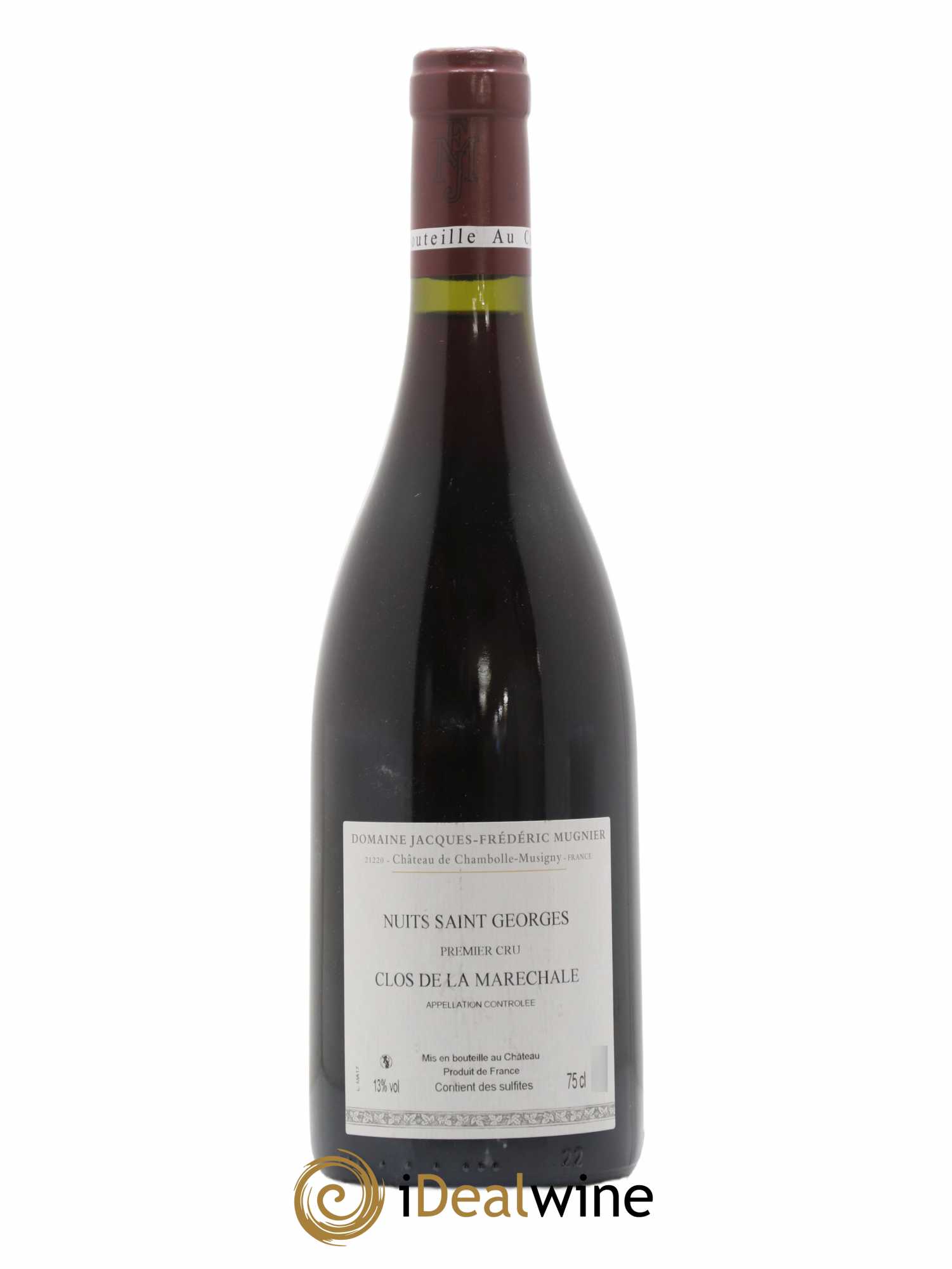 Nuits-Saint-Georges 1er Cru Clos de La Maréchale Jacques-Frédéric Mugnier 2017 - Lot de 1 bouteille - 1