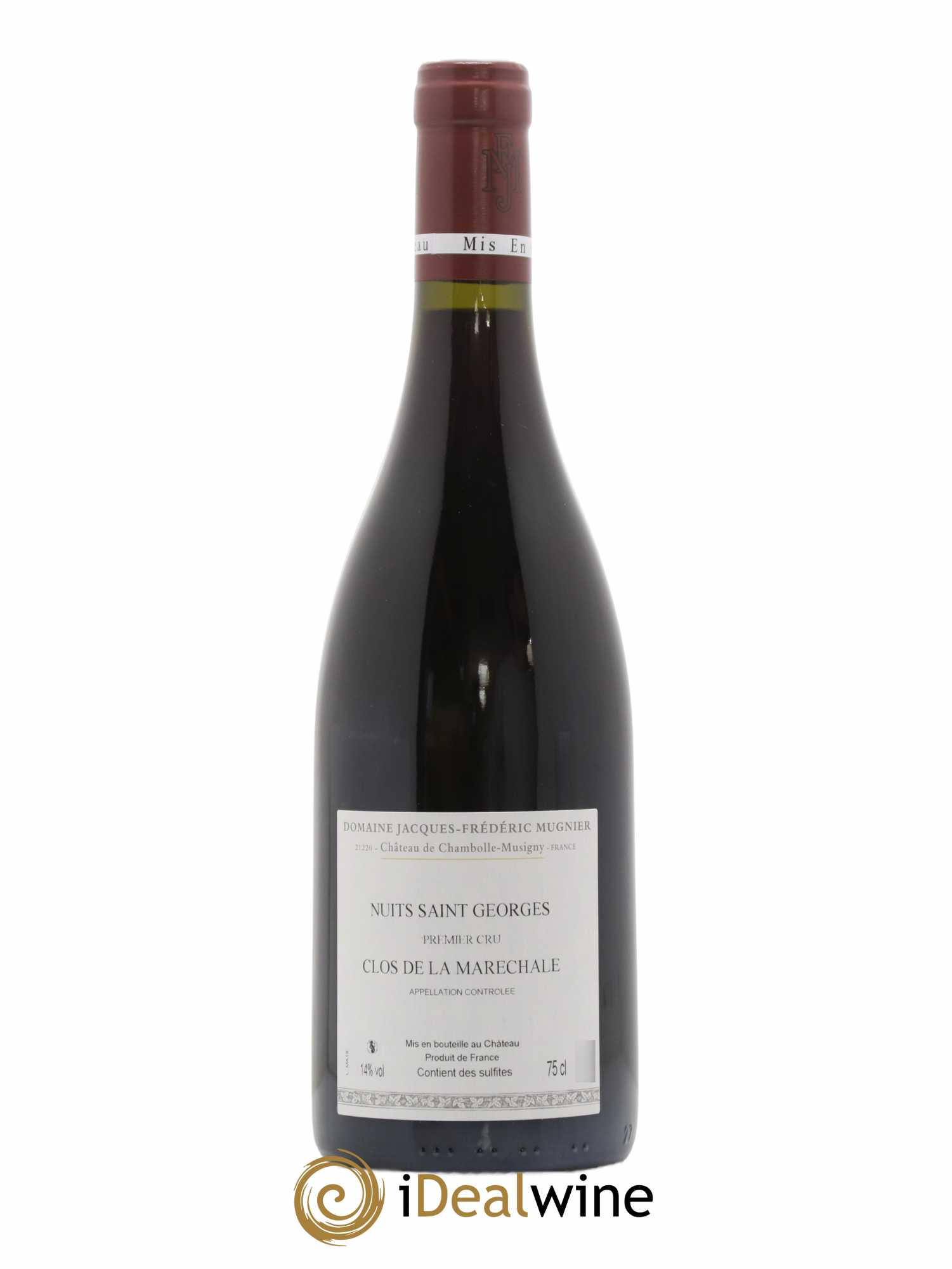 Nuits-Saint-Georges 1er Cru Clos de La Maréchale Jacques-Frédéric Mugnier 2018 - Lot de 1 bouteille - 1