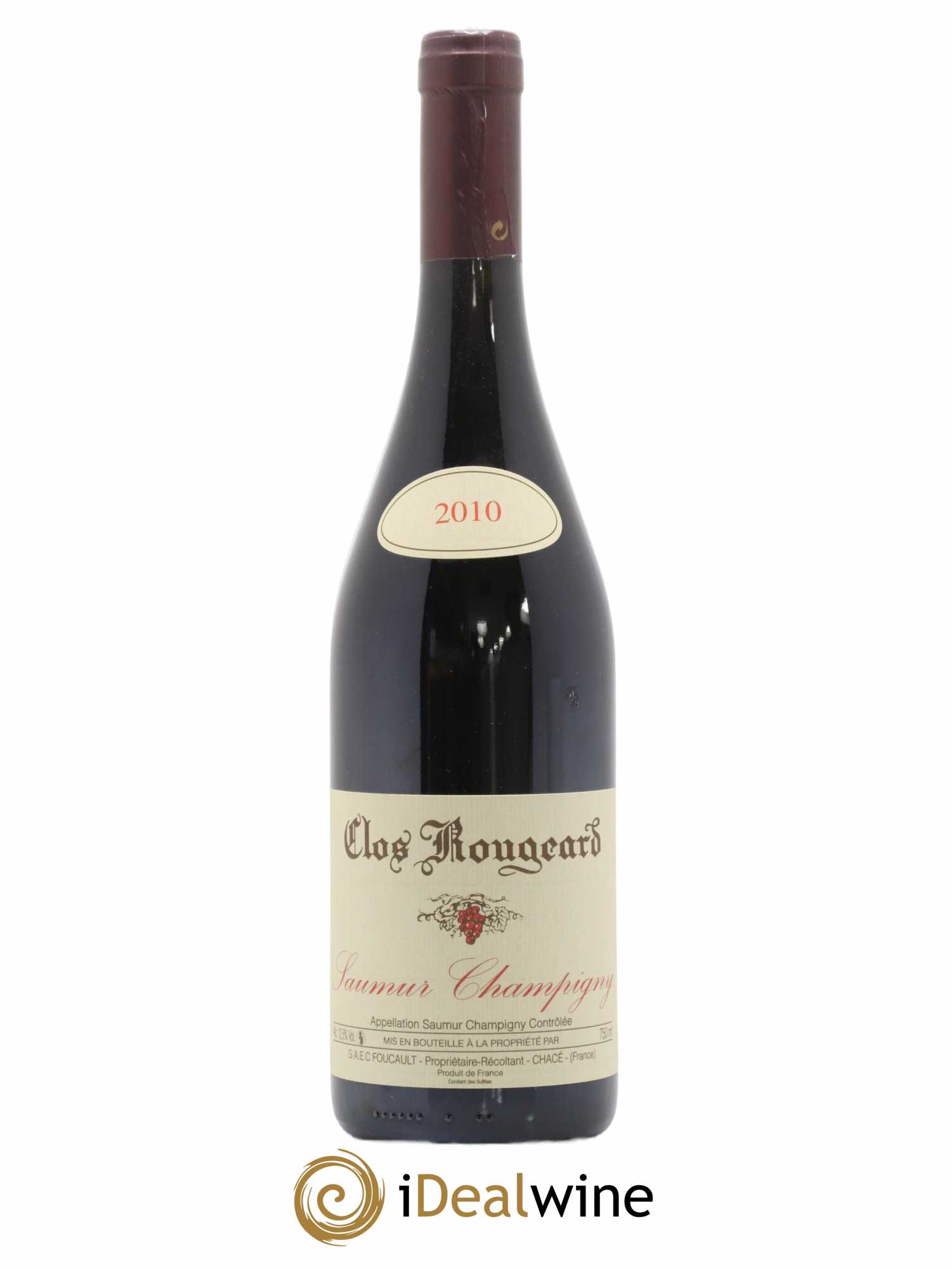 Saumur-Champigny Clos Rougeard 2010 - Lot de 1 bouteille - 0
