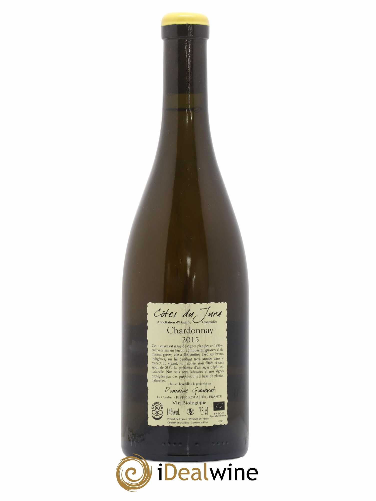 Côtes du Jura Cuvée Florine Jean-François Ganevat (Domaine) 2015 - Lot de 1 bouteille - 1