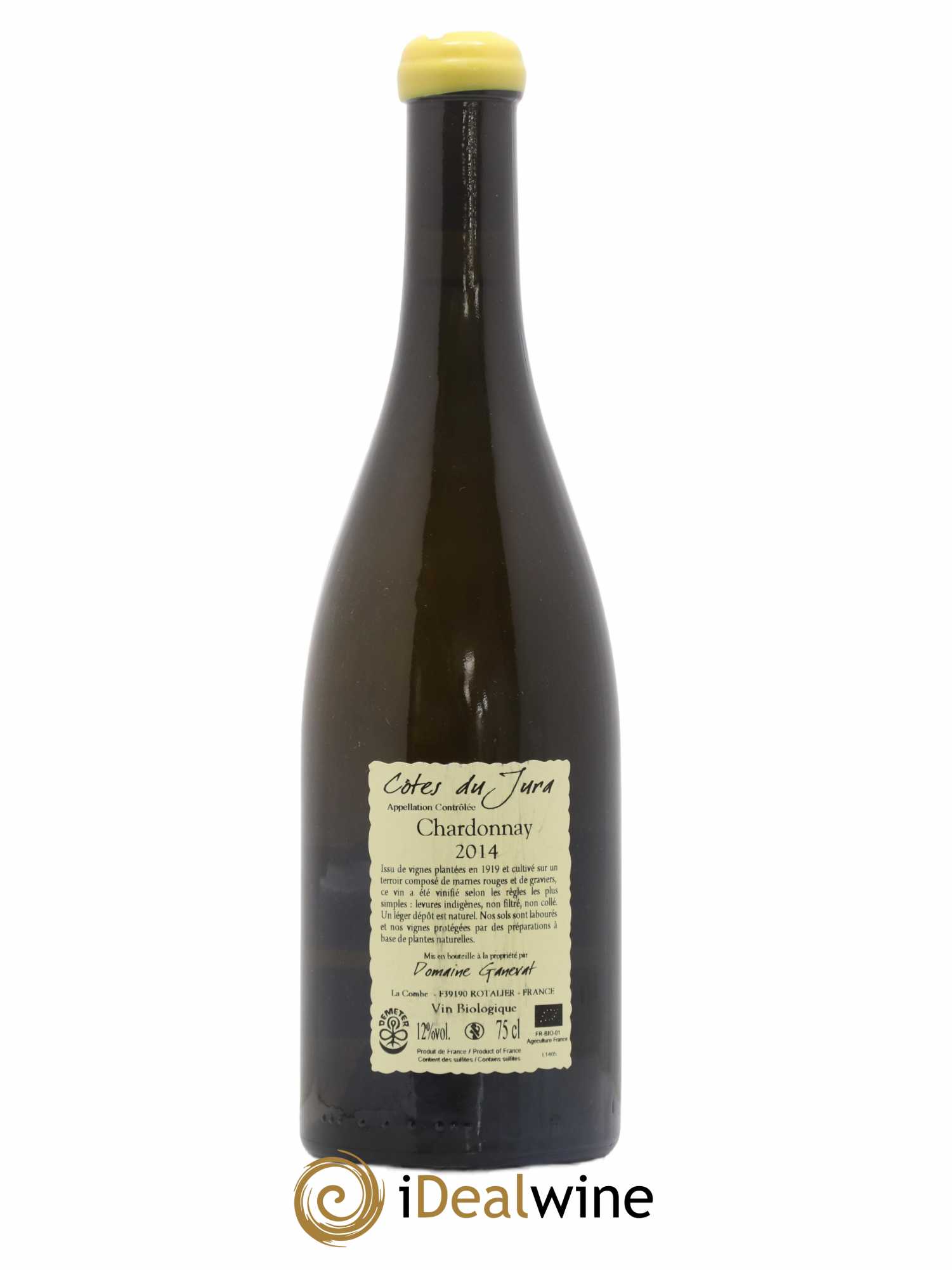 Côtes du Jura Les Grands Teppes Vieilles Vignes Jean-François Ganevat (Domaine) 2014 - Lot de 1 bouteille - 1