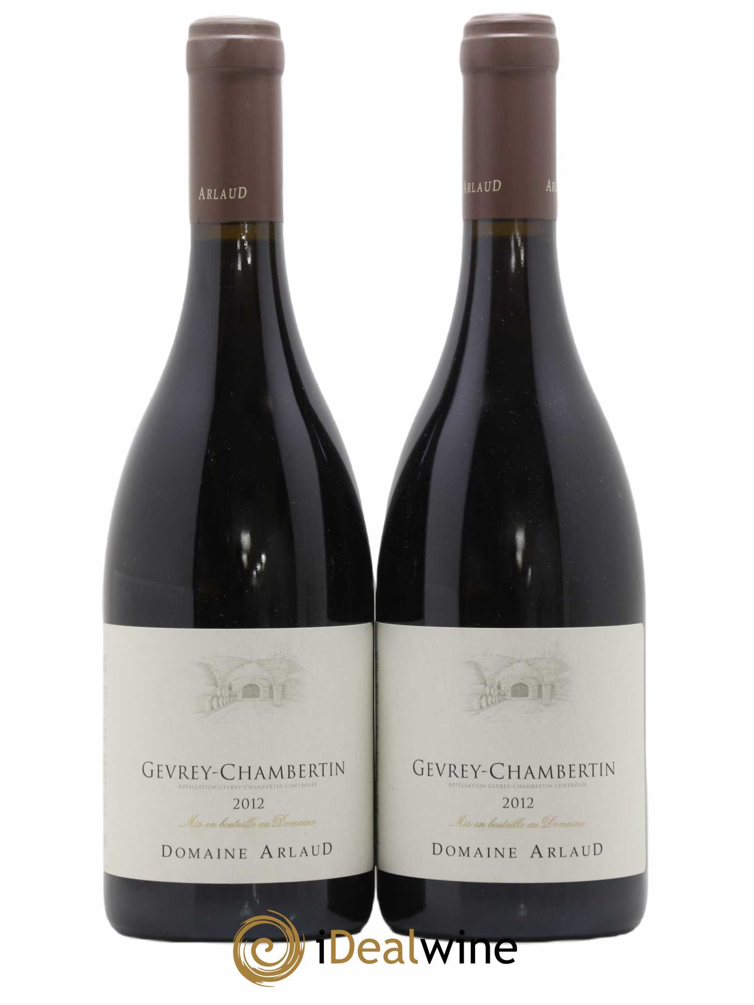 Gevrey-Chambertin Arlaud 2012 - Lot de 2 bouteilles - 0