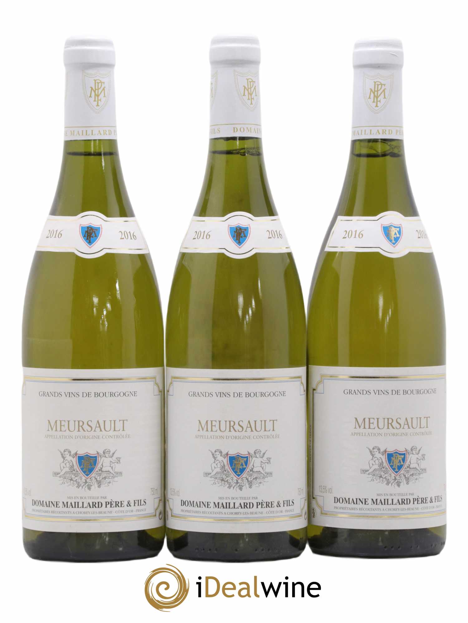 Meursault Maillard et Fils (Domaine) 2016 - Lot de 3 bouteilles - 0