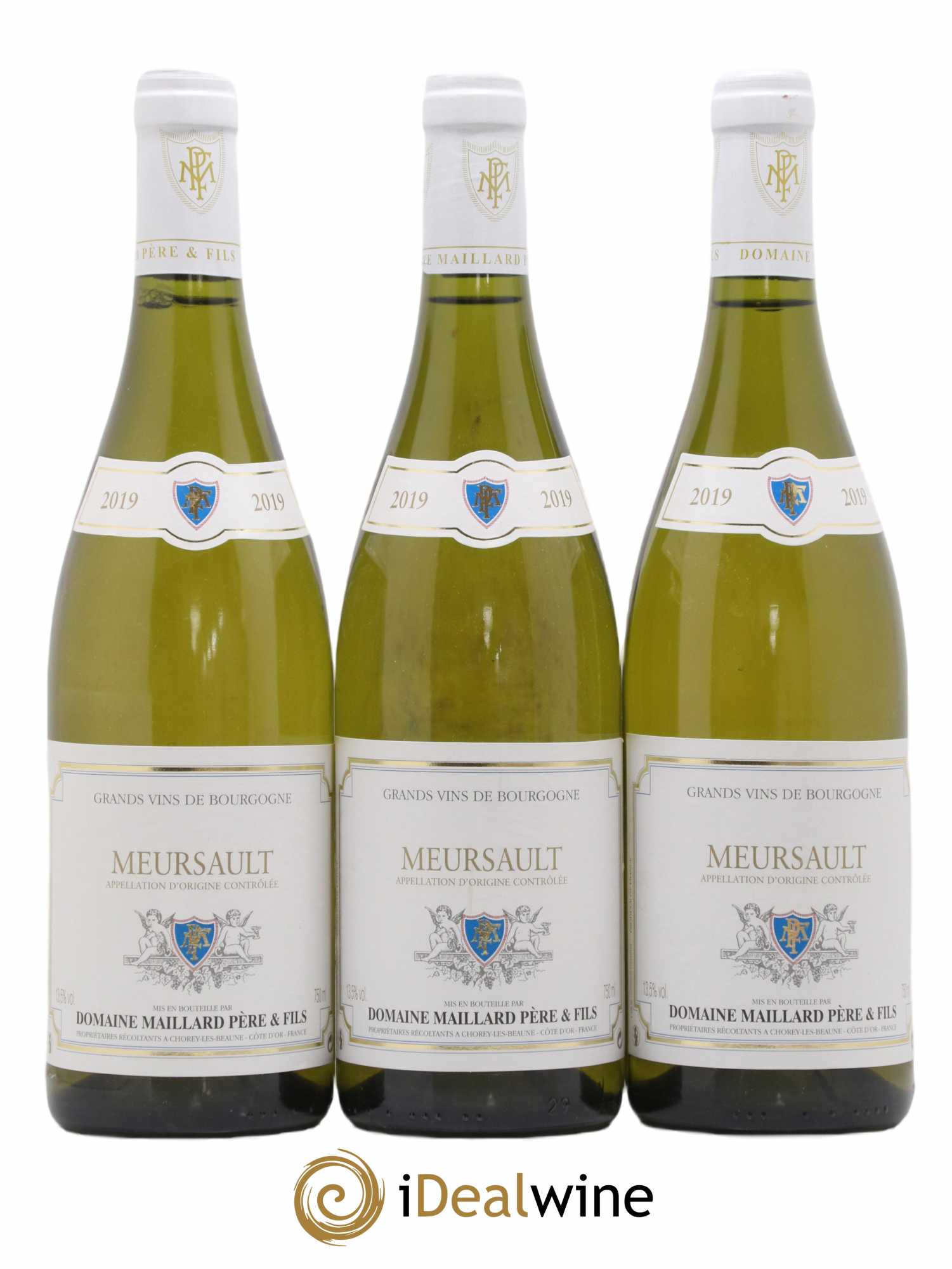 Meursault Maillard et Fils (Domaine) 2019 - Lot de 3 bouteilles - 0