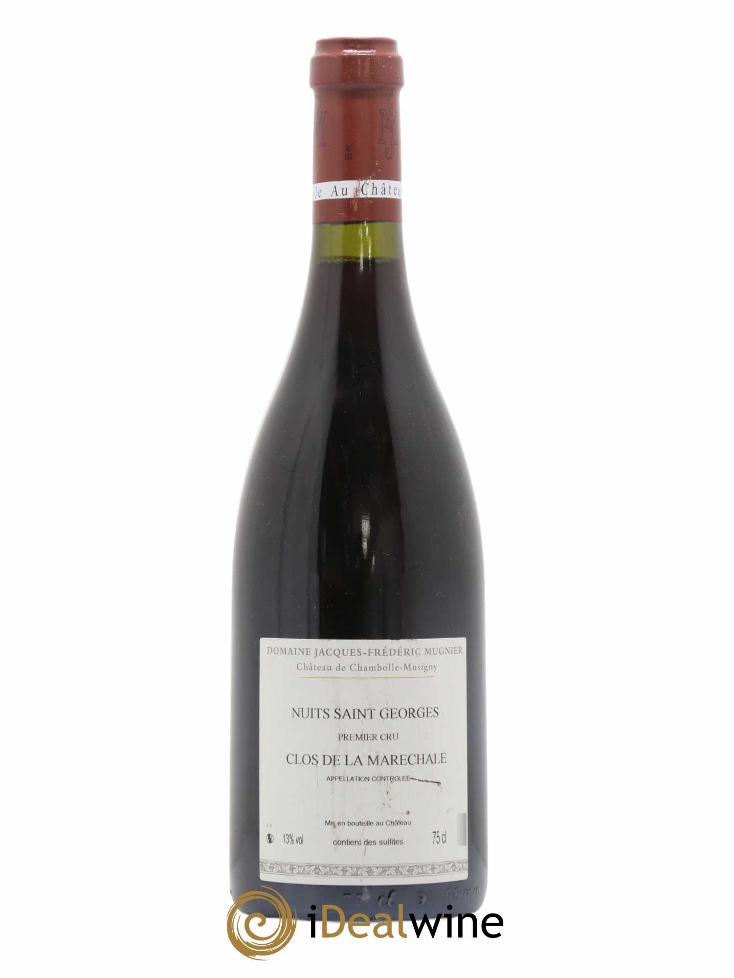 Nuits-Saint-Georges 1er Cru Clos de La Maréchale Jacques-Frédéric Mugnier 2010 - Lot de 1 bouteille - 1