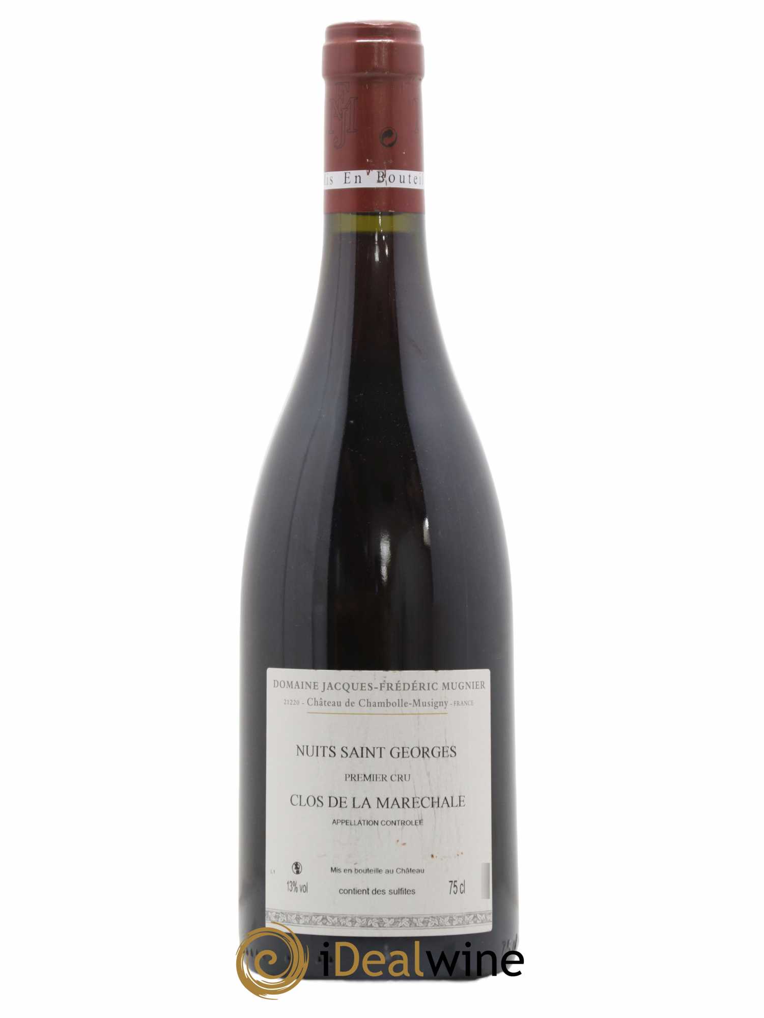 Nuits-Saint-Georges 1er Cru Clos de La Maréchale Jacques-Frédéric Mugnier 2011 - Lot de 1 bouteille - 1