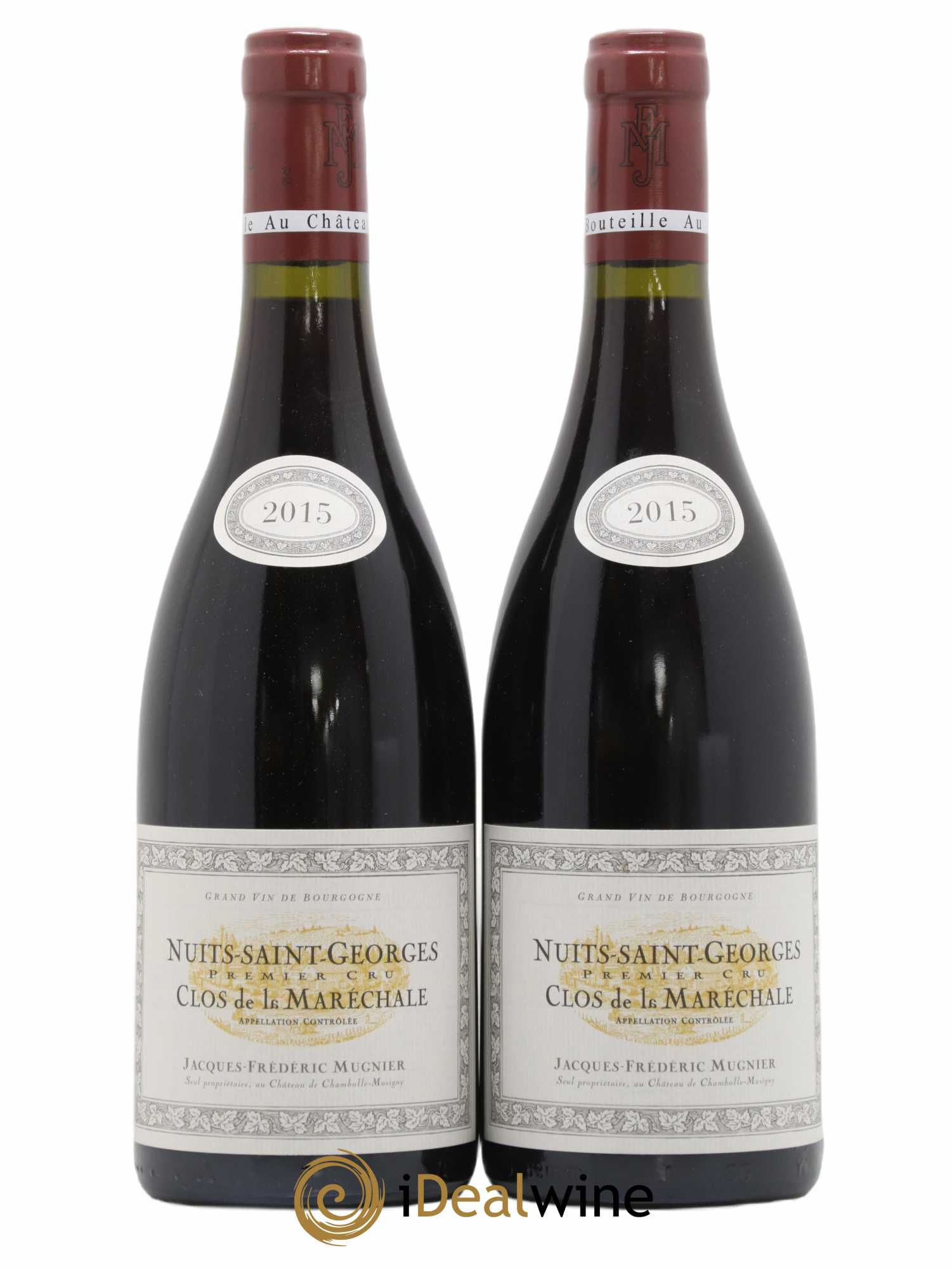 Nuits-Saint-Georges 1er Cru Clos de La Maréchale Jacques-Frédéric Mugnier 2015 - Lot de 2 bouteilles - 0