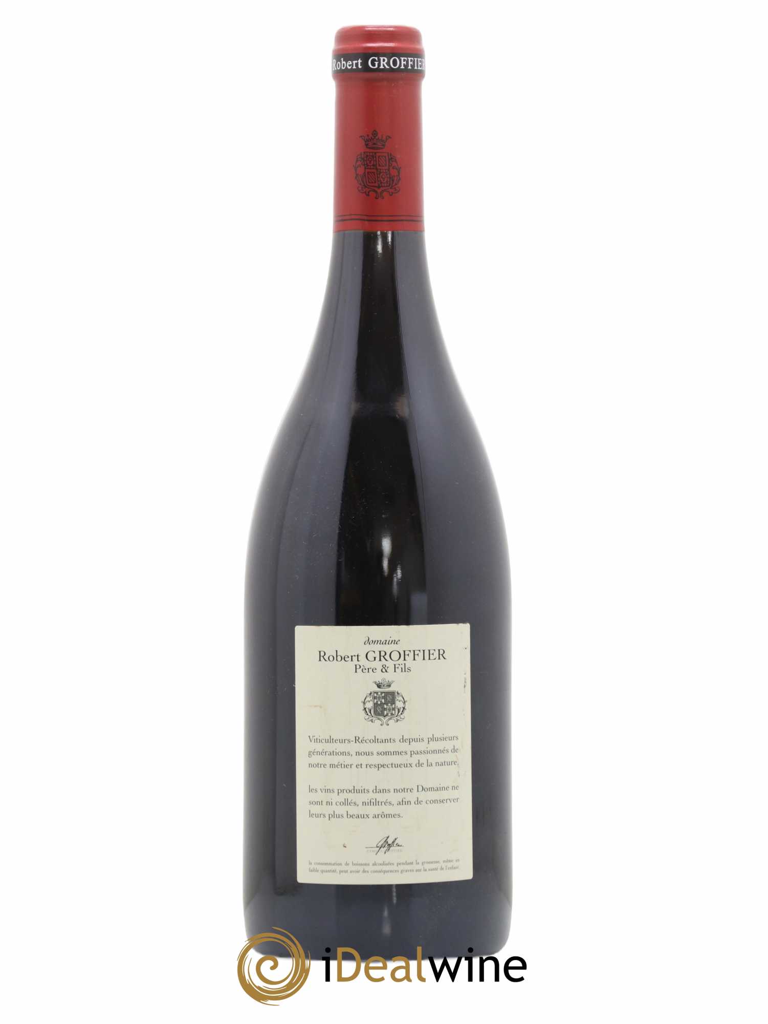 Chambolle-Musigny 1er Cru Les Amoureuses Robert Groffier Père & Fils (Domaine) 2012 - Lot de 1 bouteille - 1