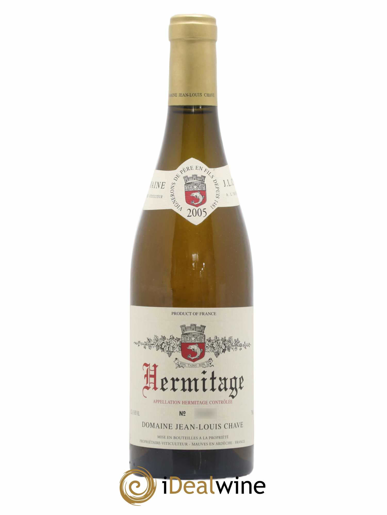 Hermitage Jean-Louis Chave 2005 - Lot de 1 bouteille - 0